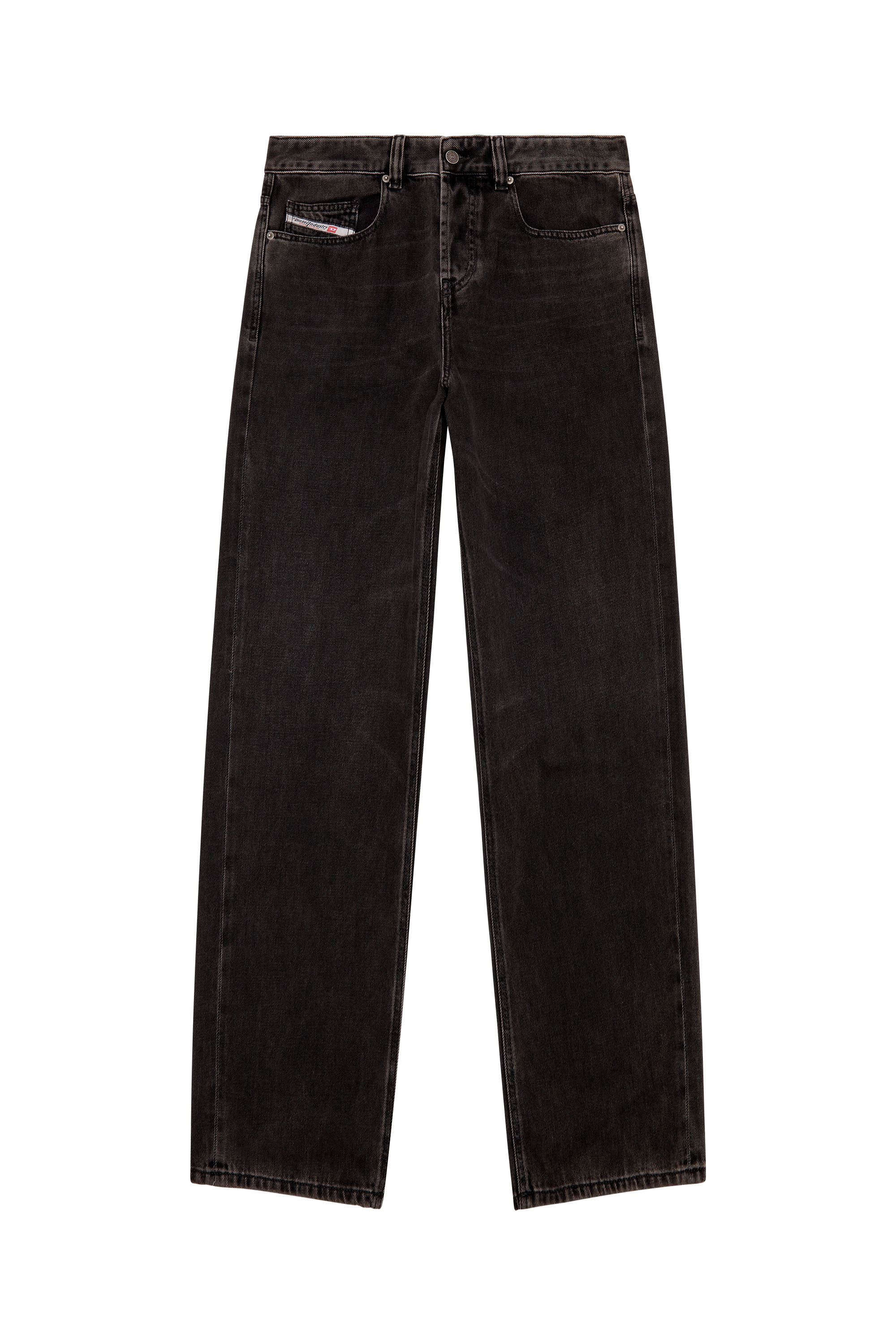 Diesel - Straight Jeans 2001 D-Macro 09I35, Negro/Gris oscuro - Image 5