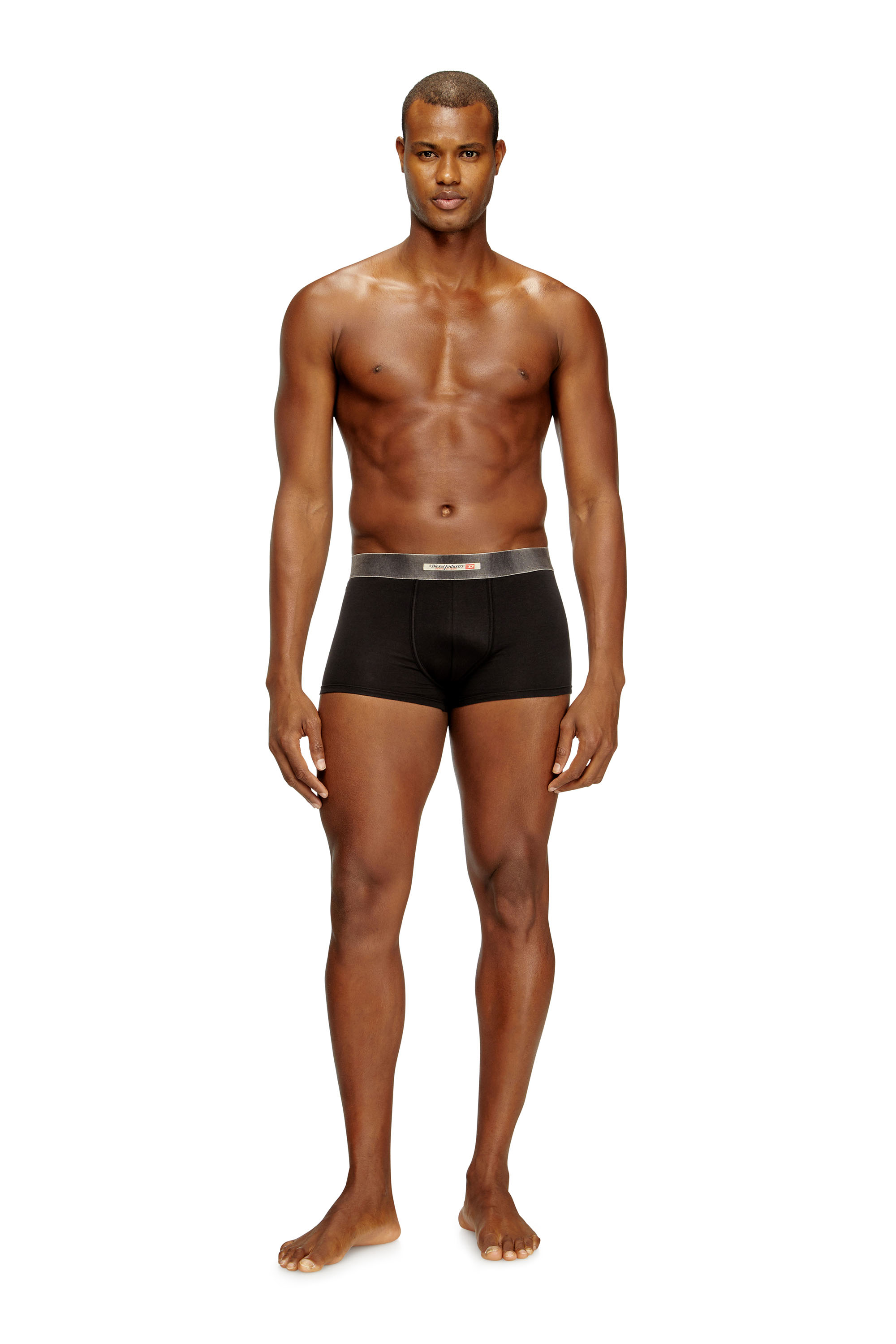 Diesel - DAMIEN-DNM-3PACK, Paquete de 3 bóxers de algodón elástico con cinturilla de satén Hombre in ToBeDefined - 2