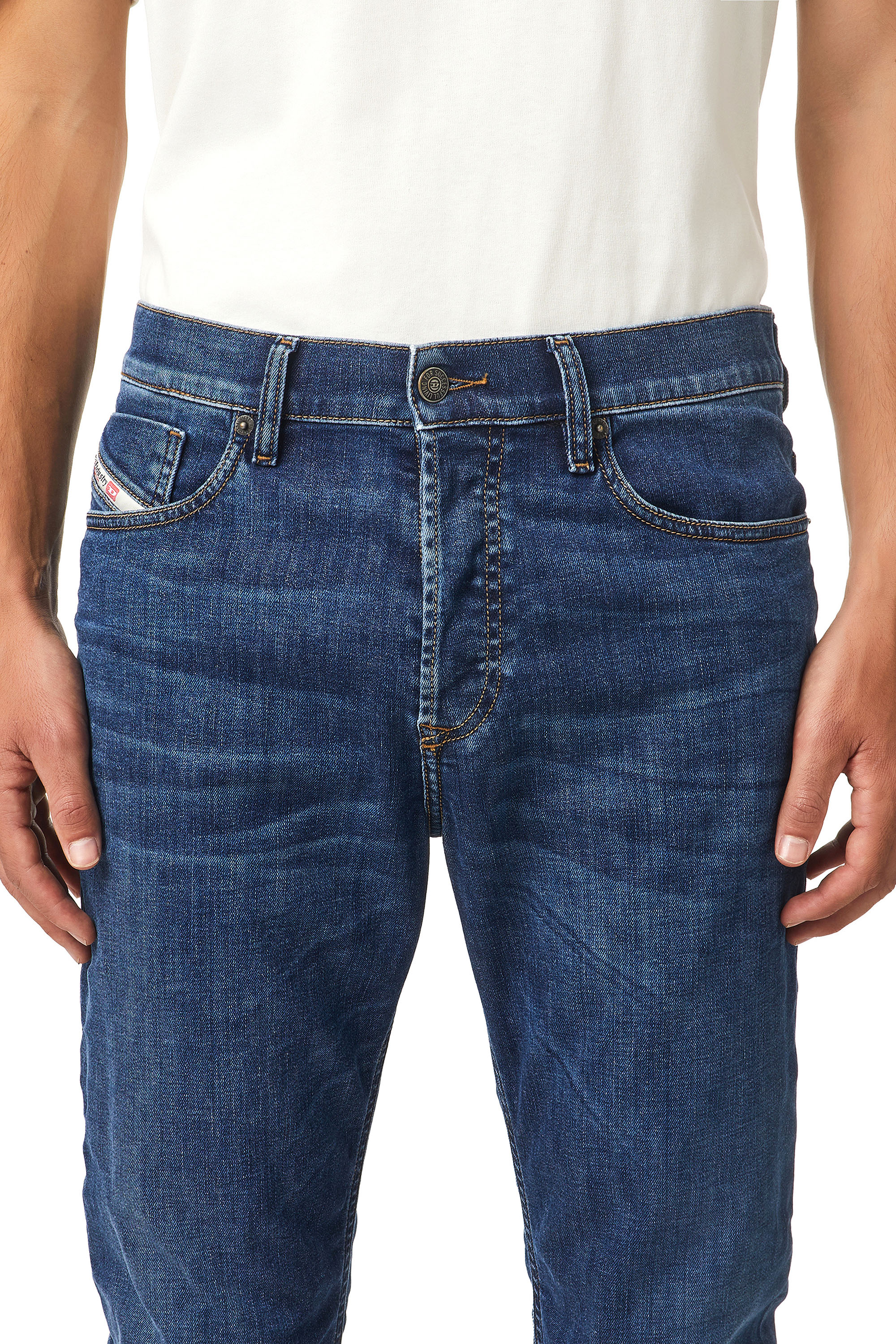 Diesel - 2005 D-FINING 09B06 Tapered Jeans, Azul Oscuro - Image 3