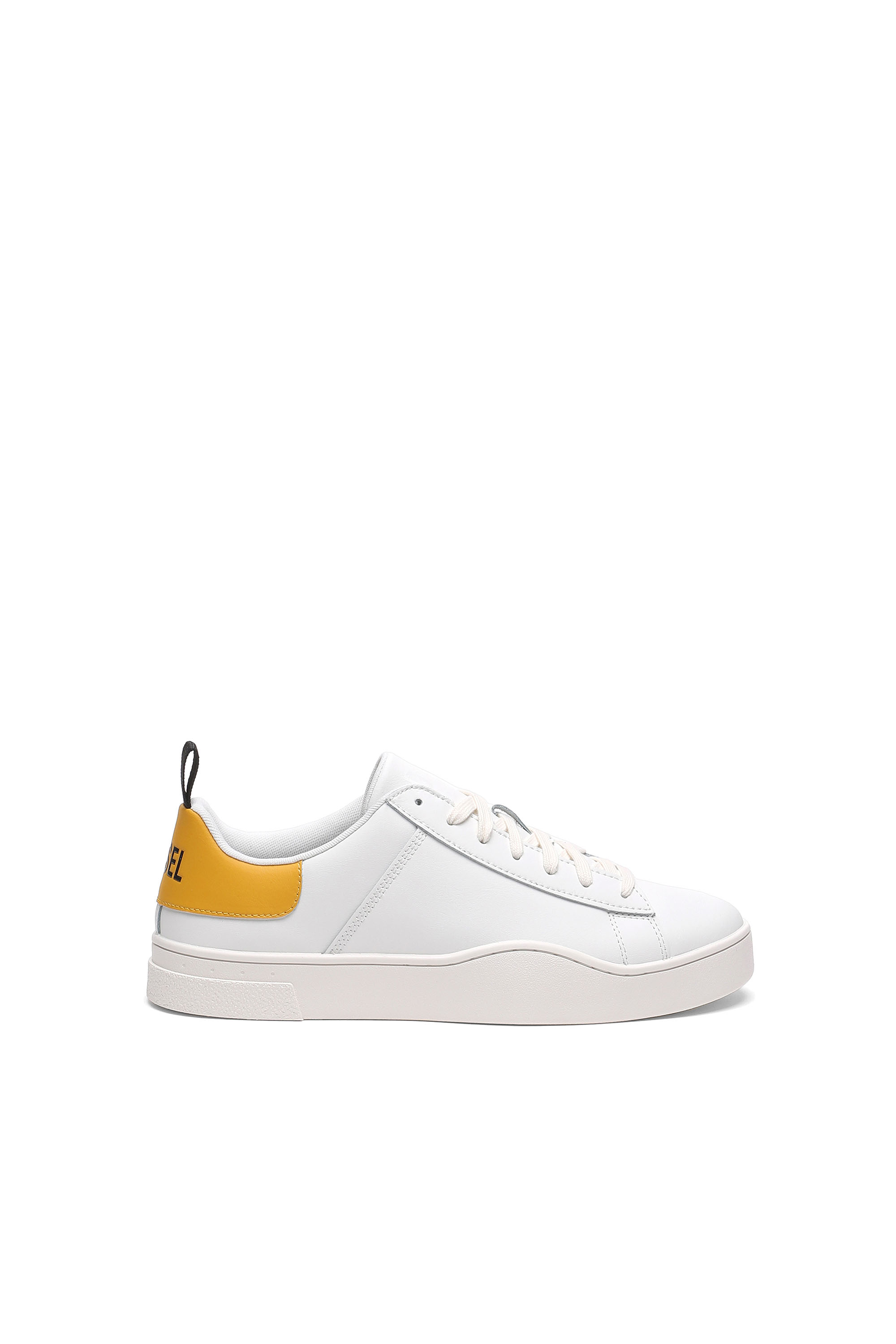 S-CLEVER LOW LACE, Blanco/Amarillo - Sneakers