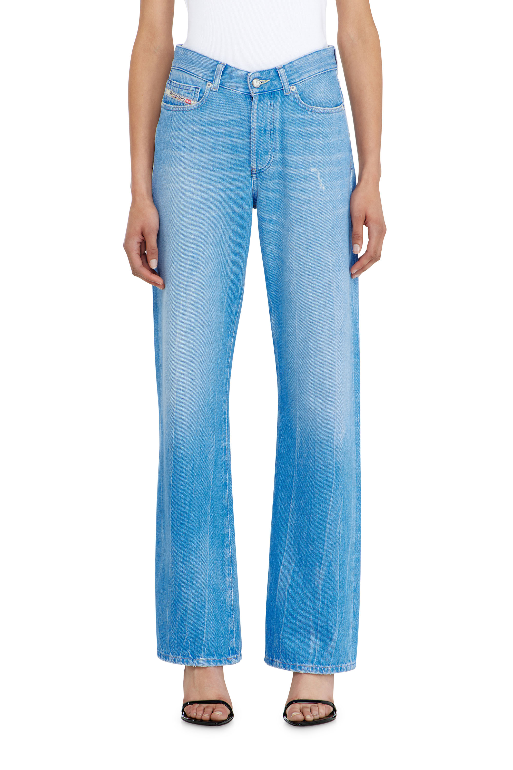 Diesel - Regular Jeans 1971 D-Sent 09P88 Mujer, Azul Claro - 4
