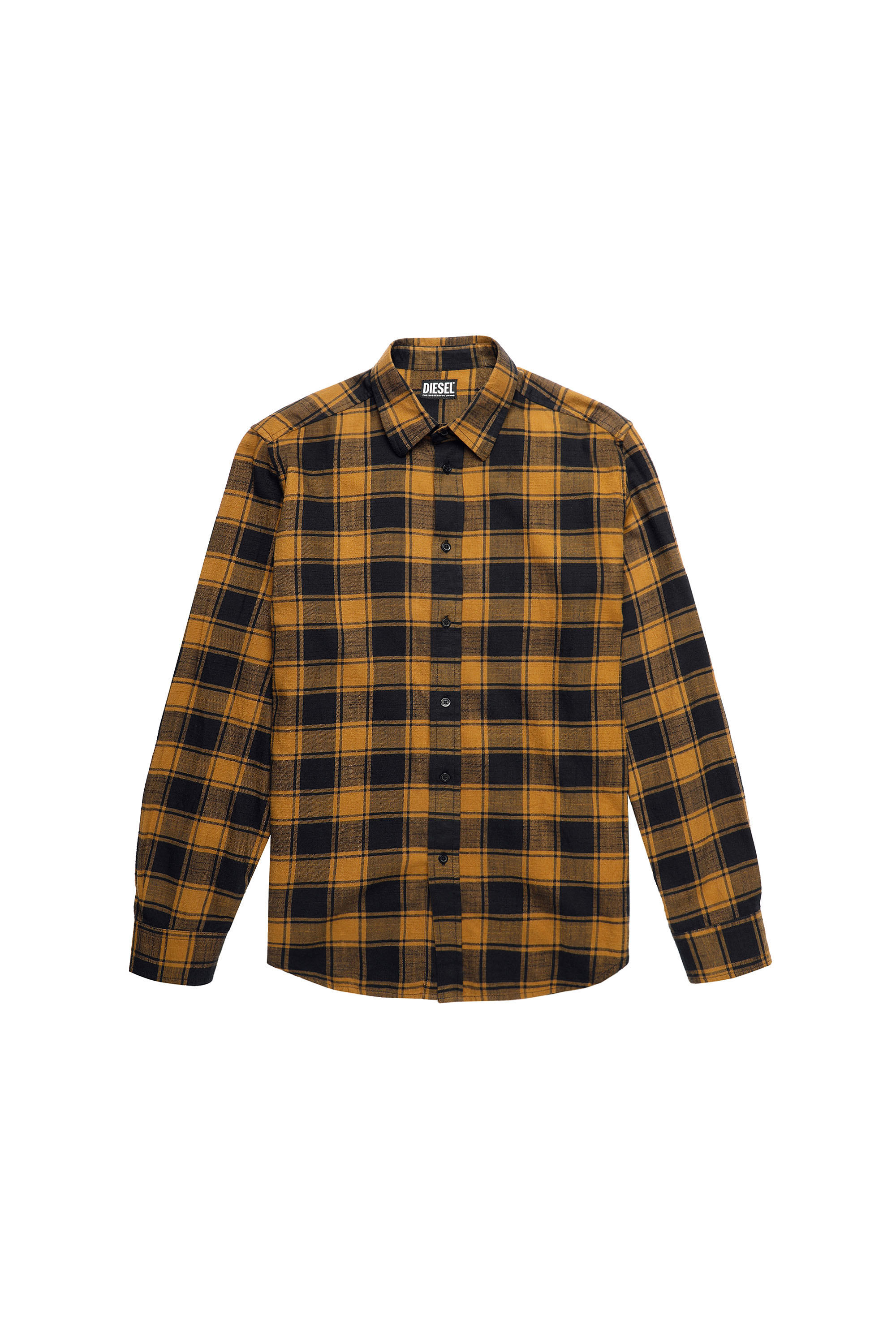 S-MOI-21, Negro/Naranja - Camisas