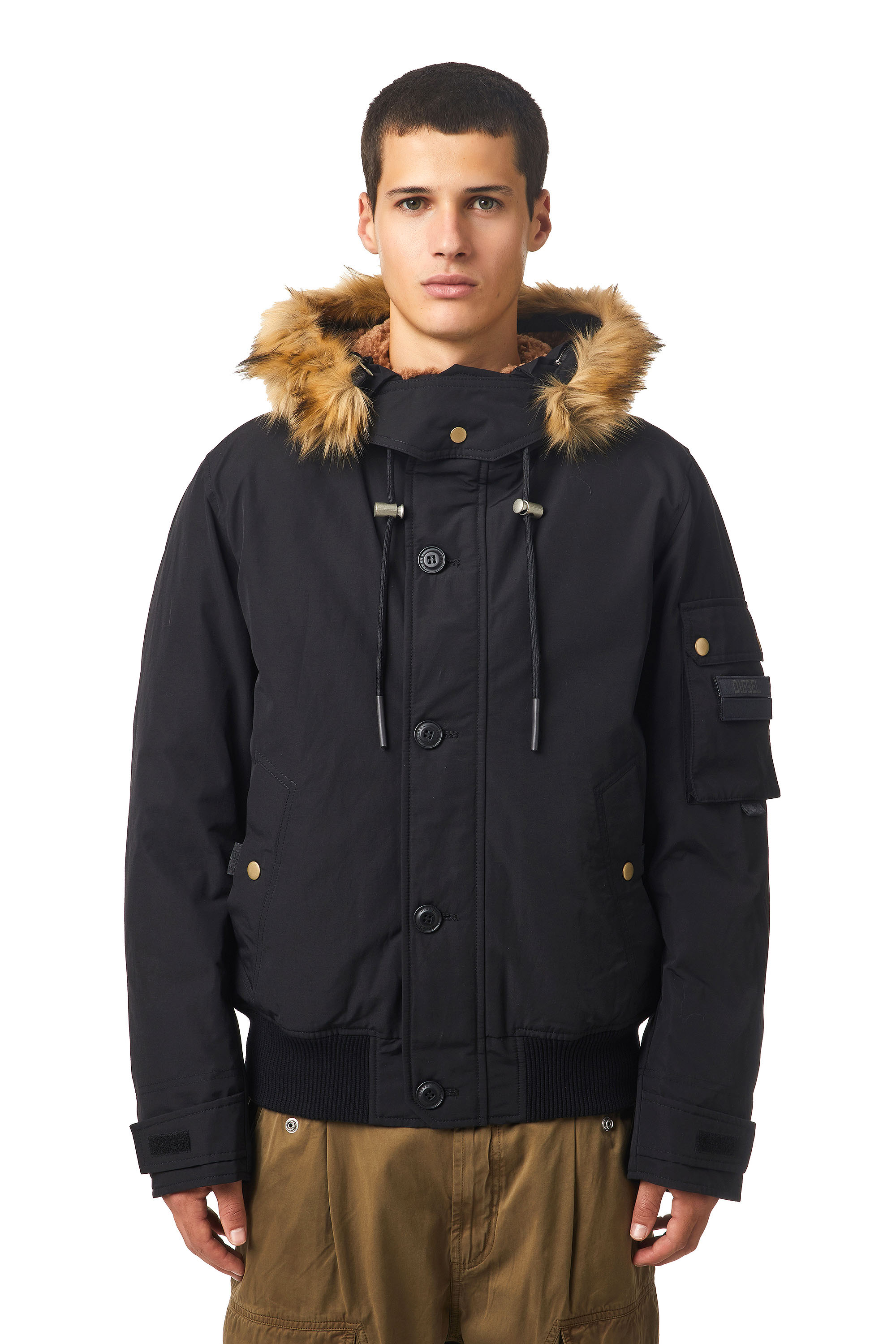 W-JAME-21, Negro - Chaquetones de invierno