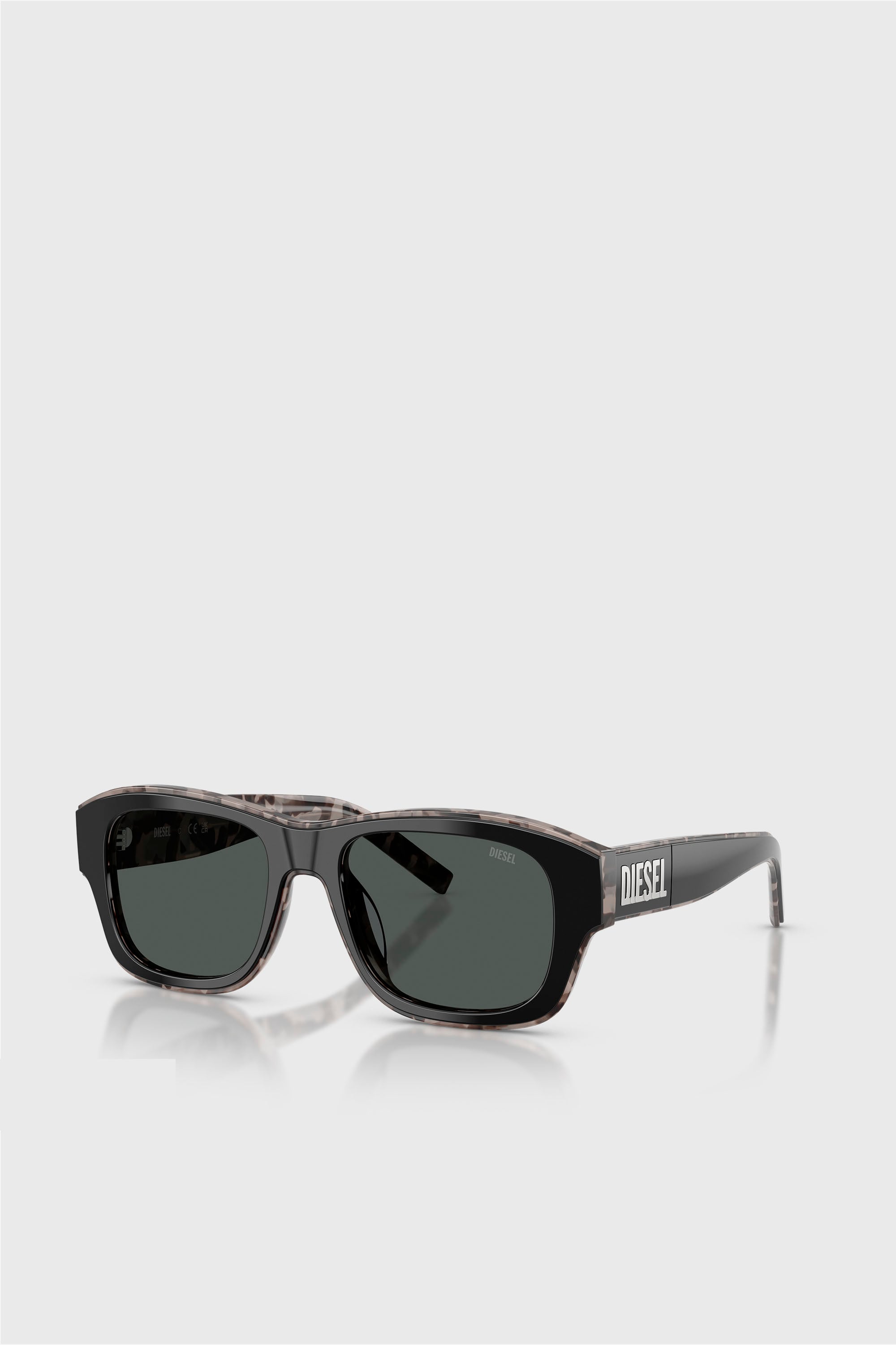 Diesel - 0DL2020U, Gafas de sol rectangulares Unisex in Negro - 2