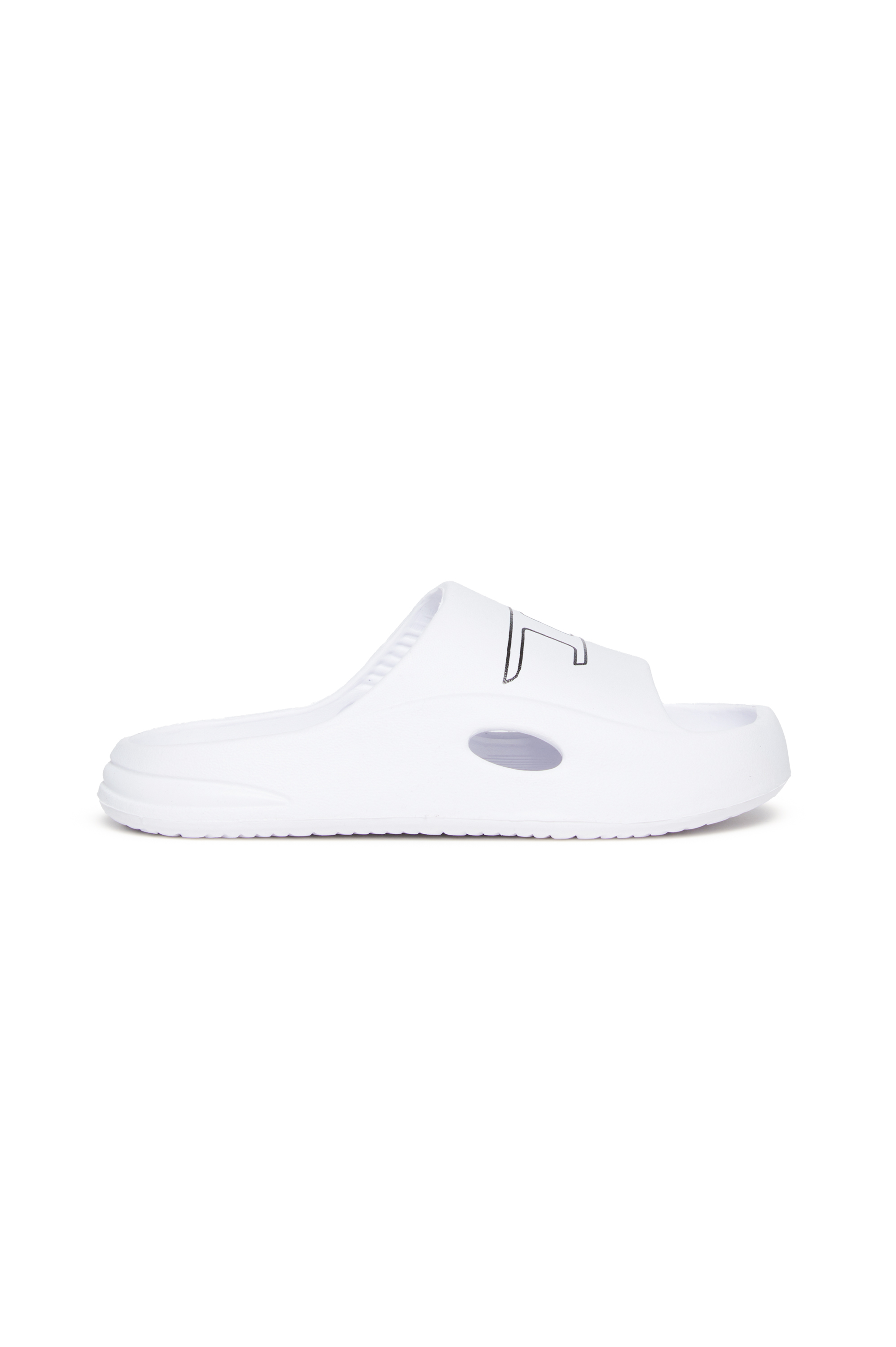 Diesel - SA-CHUNCKY D, Chanclas de EVA para la piscina con logotipo Unisex in Blanco - 1