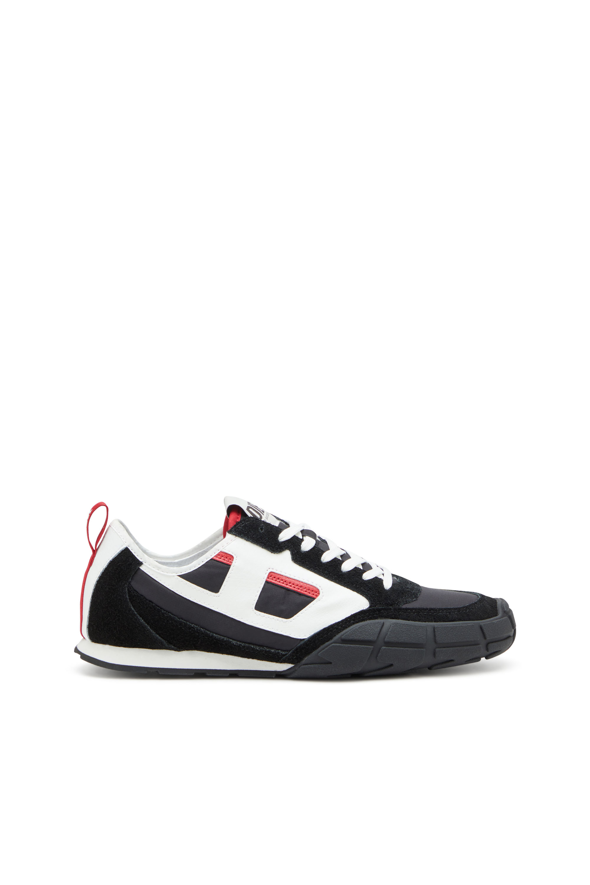 Diesel - S-PAGODHA LOW, Deportivas de piel, gamuza y ripstop Hombre in ToBeDefined - 1