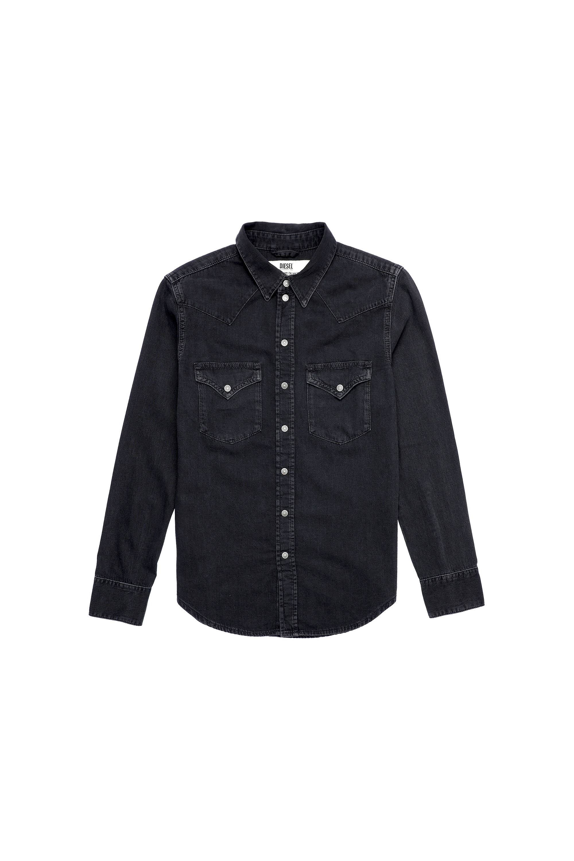 DE-RINGY, Negro - Camisas de Denim