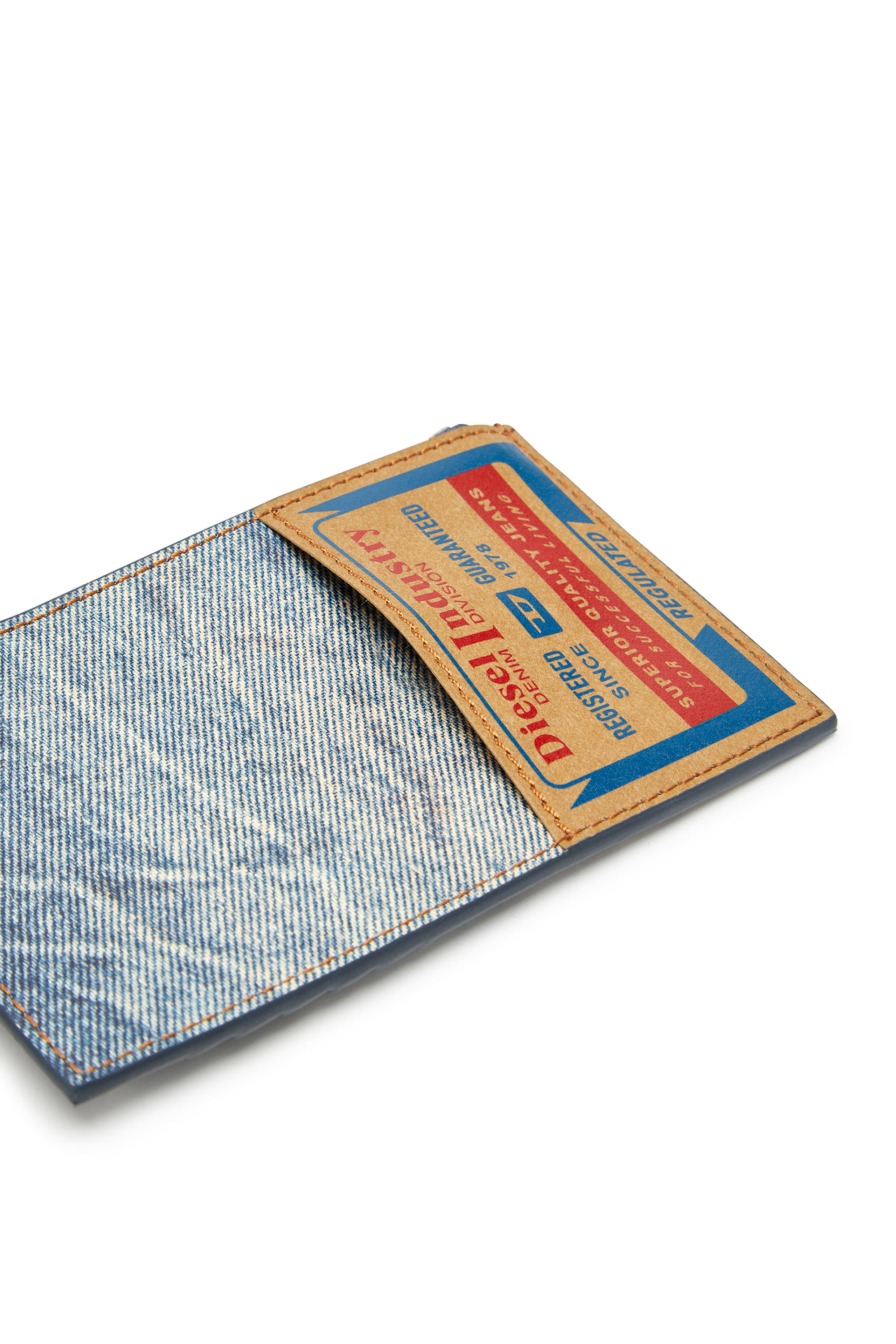 Diesel - JACKRON CARD HOLDER COIN M, Azul - Image 4