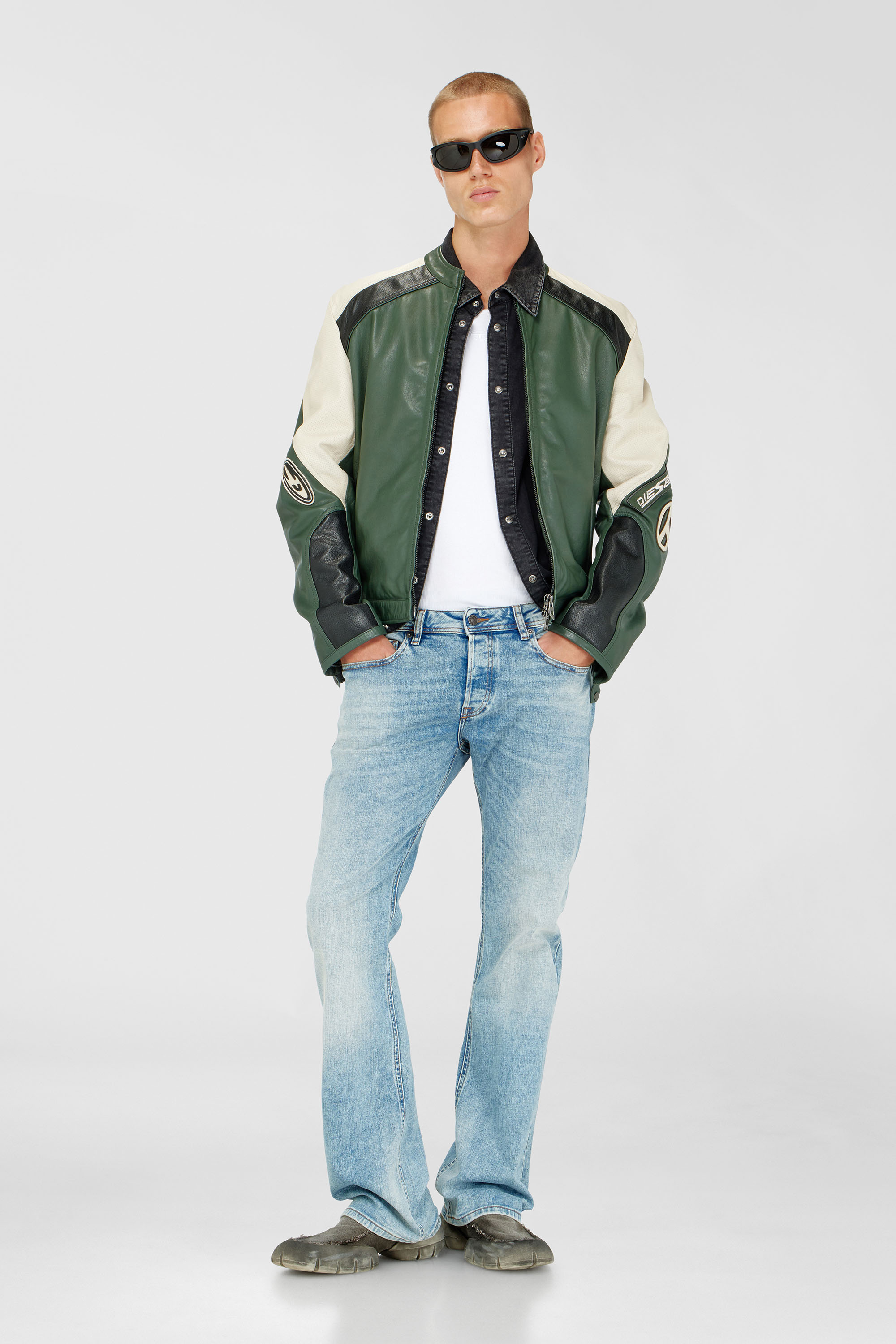 Diesel - Bootcut Jeans 2007 Zatiny 0DBDV Hombre, Azul Claro - 1