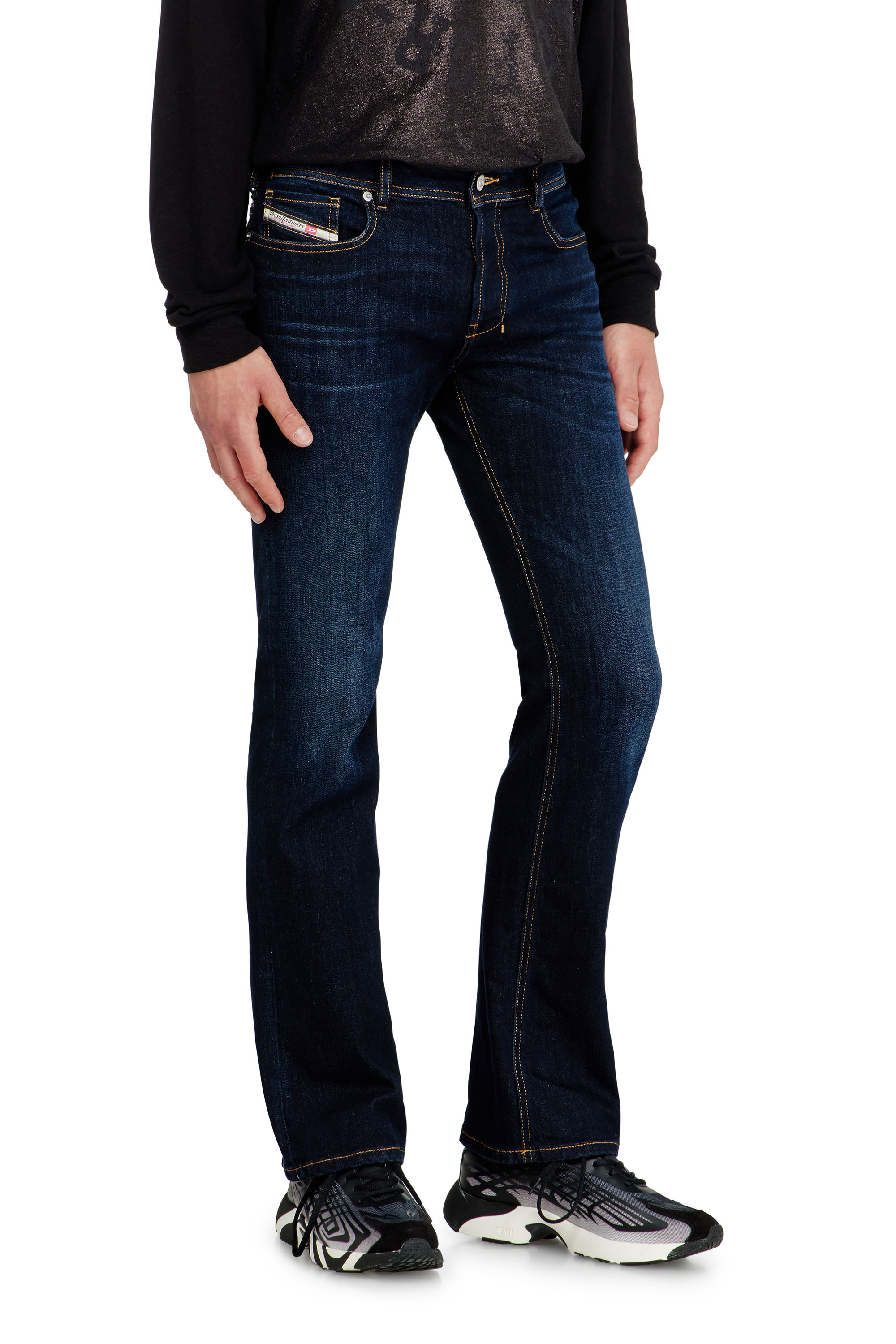 Diesel - Man's Bootcut Jeans 2007 Zatiny 09Q15, Dark Blue - 6