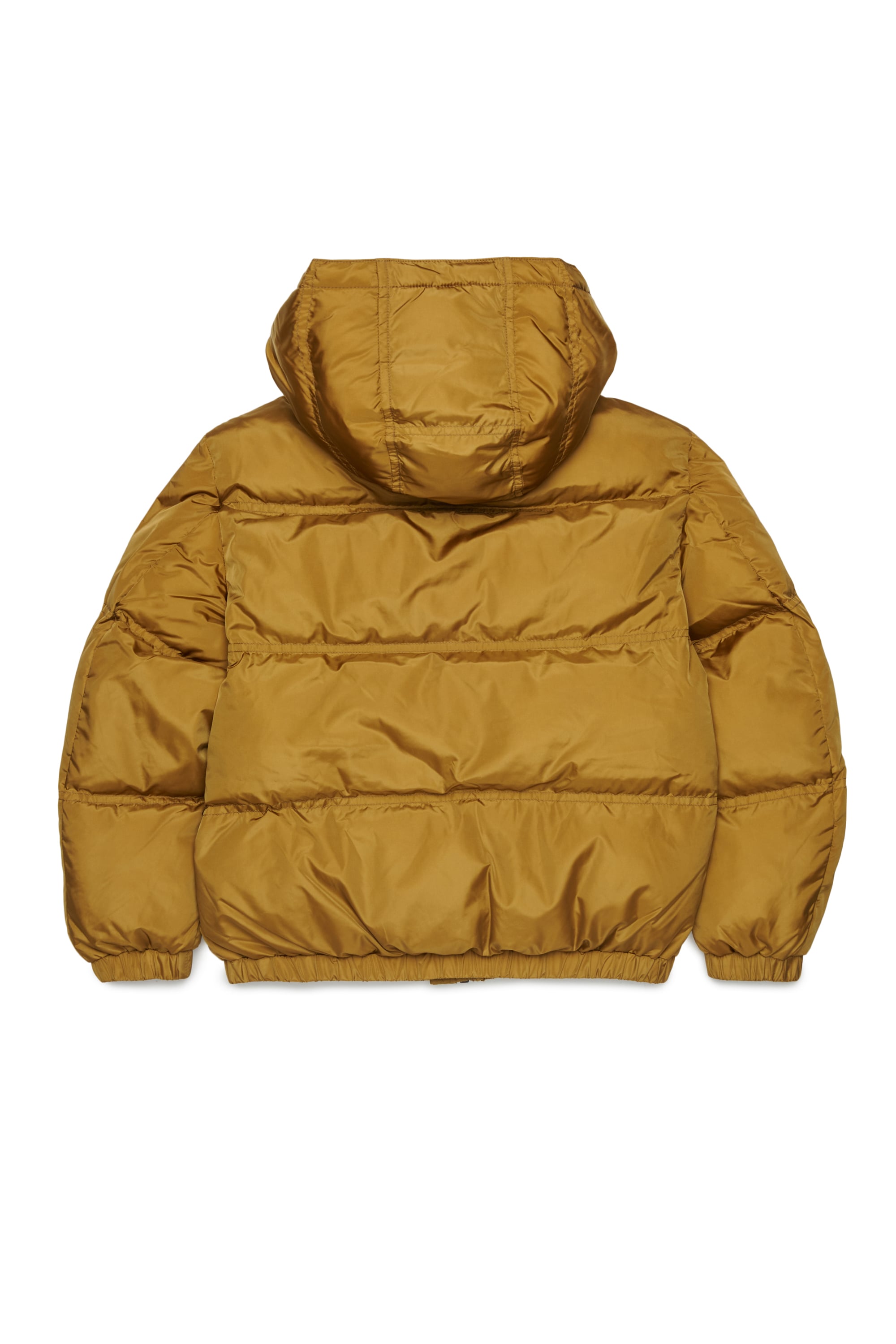 Diesel - JRIVON, Chaqueta acolchada con capucha y bolsillos oversize Unisex in Marr&oacute;n - 2