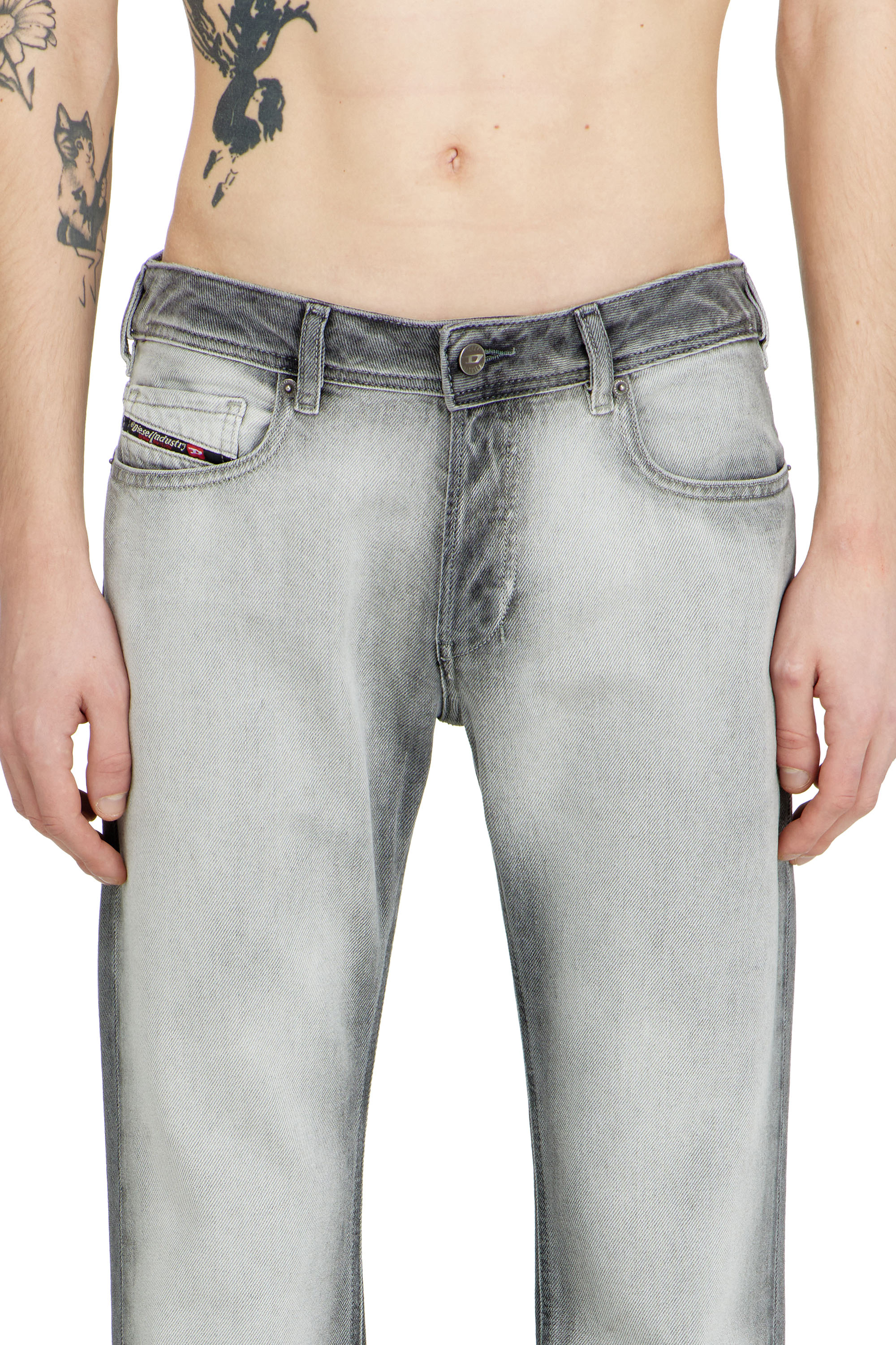 Diesel - Bootcut Jeans 2007 Zatiny 09P28 Hombre, Gris - 4