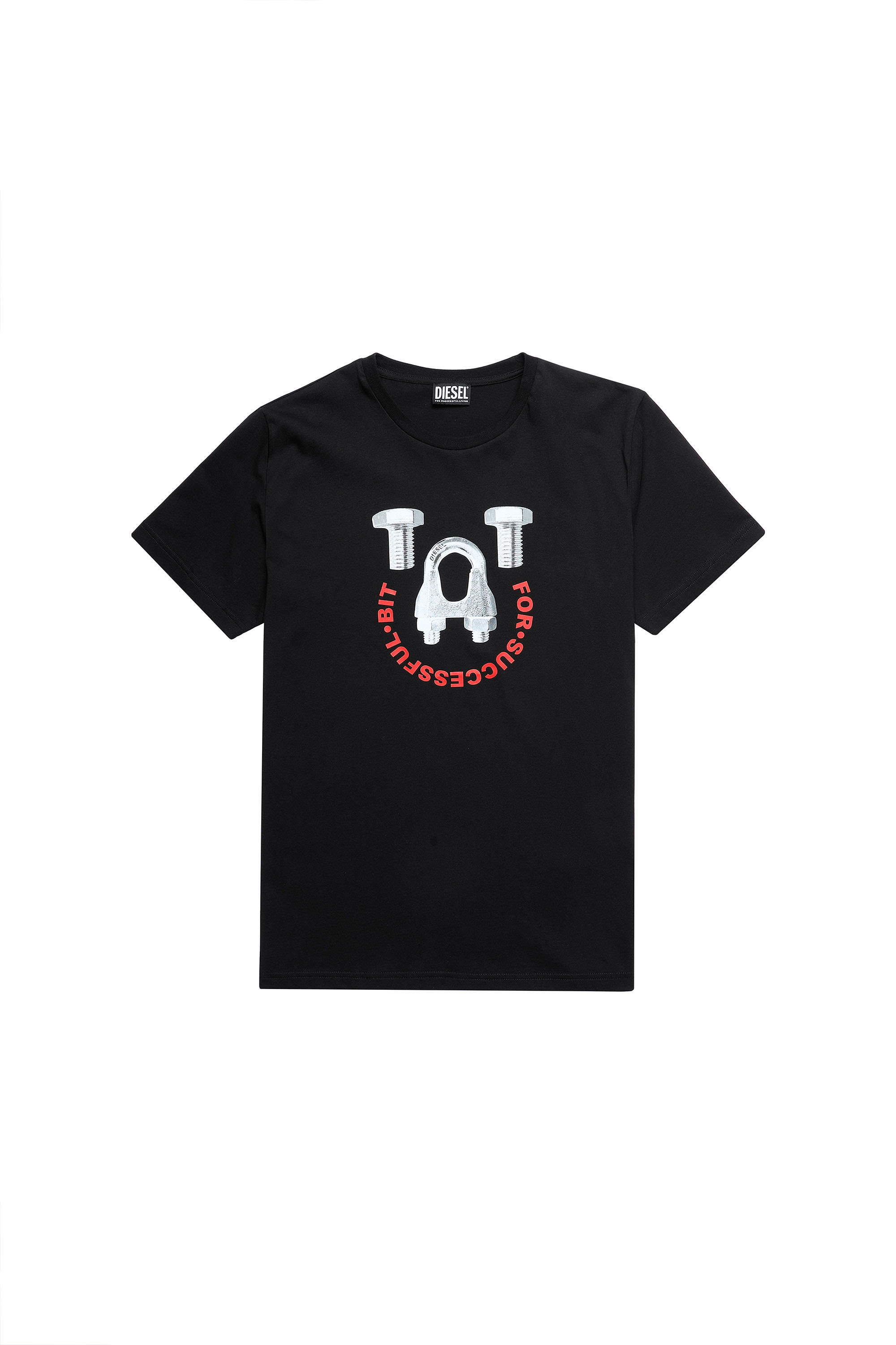 T-DIEGOS-B3, Negro - Camisetas