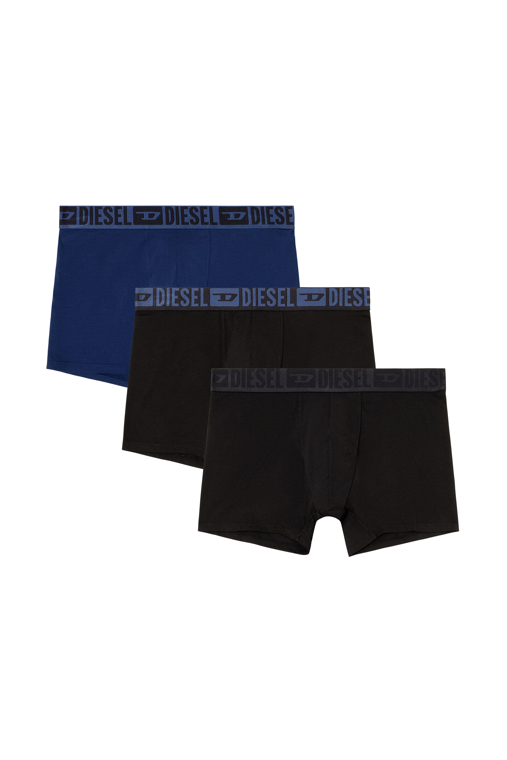 Diesel - SEBASTIAN-D-CORE-3PACK, Paquete de tres b&oacute;xers largos de algod&oacute;n stretch Hombre in Multicolor - 1