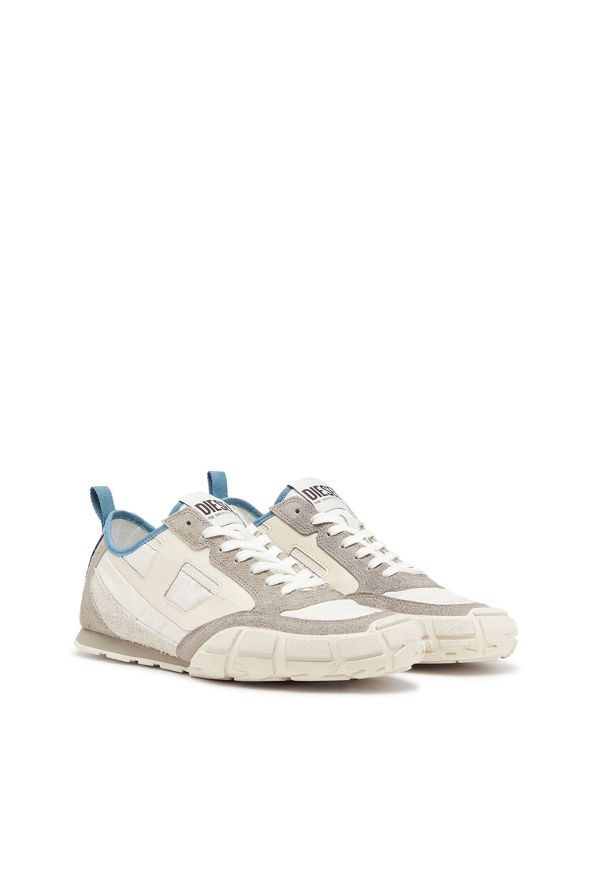 Diesel - S-PAGODHA LOW, S-Pagodha - Zapatillas de piel y nailon Hombre in Multicolor - 2