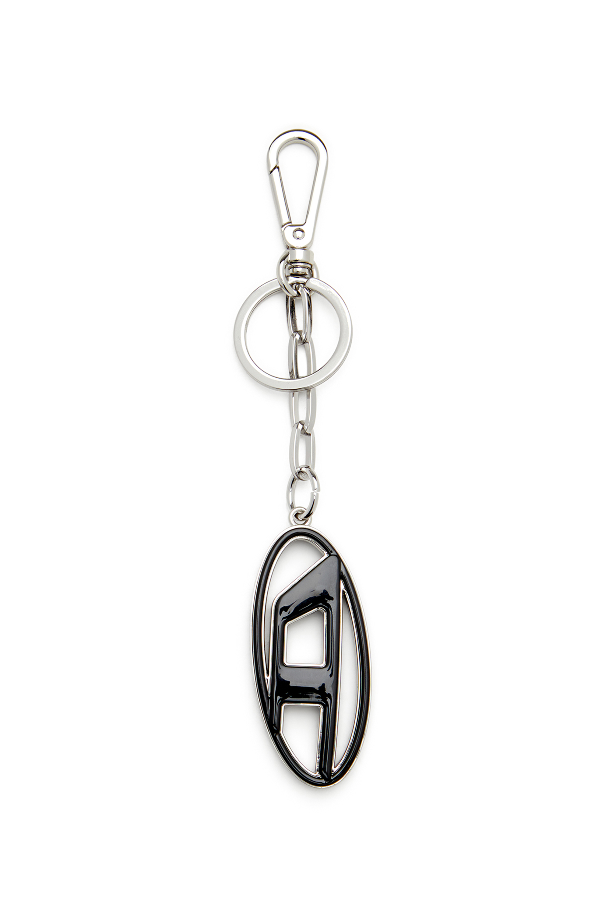 Diesel - CAGE-D LAYER, Llavero Oval D de metal y resina Hombre in Negro - 2