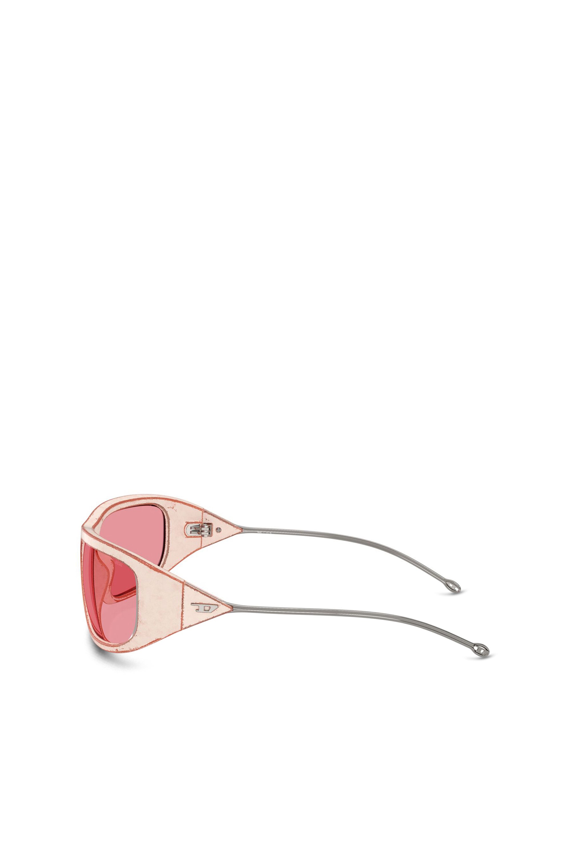 Diesel - 0DL3001 SIZE 61, Gafas con estilo envolvente Unisex in Rosa - 2