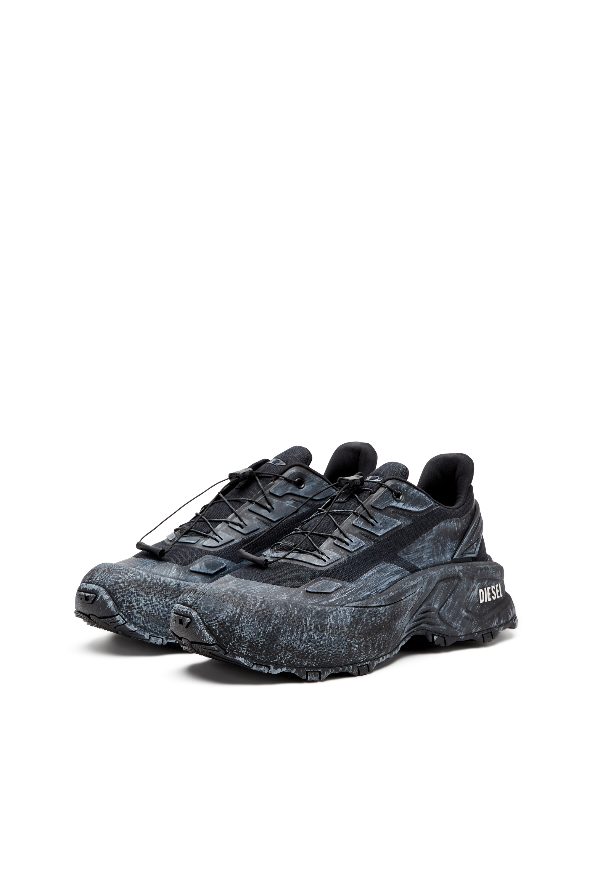 Diesel - D-CAGE RUNNER, Deportivas con armazón Hombre in Negro - 8