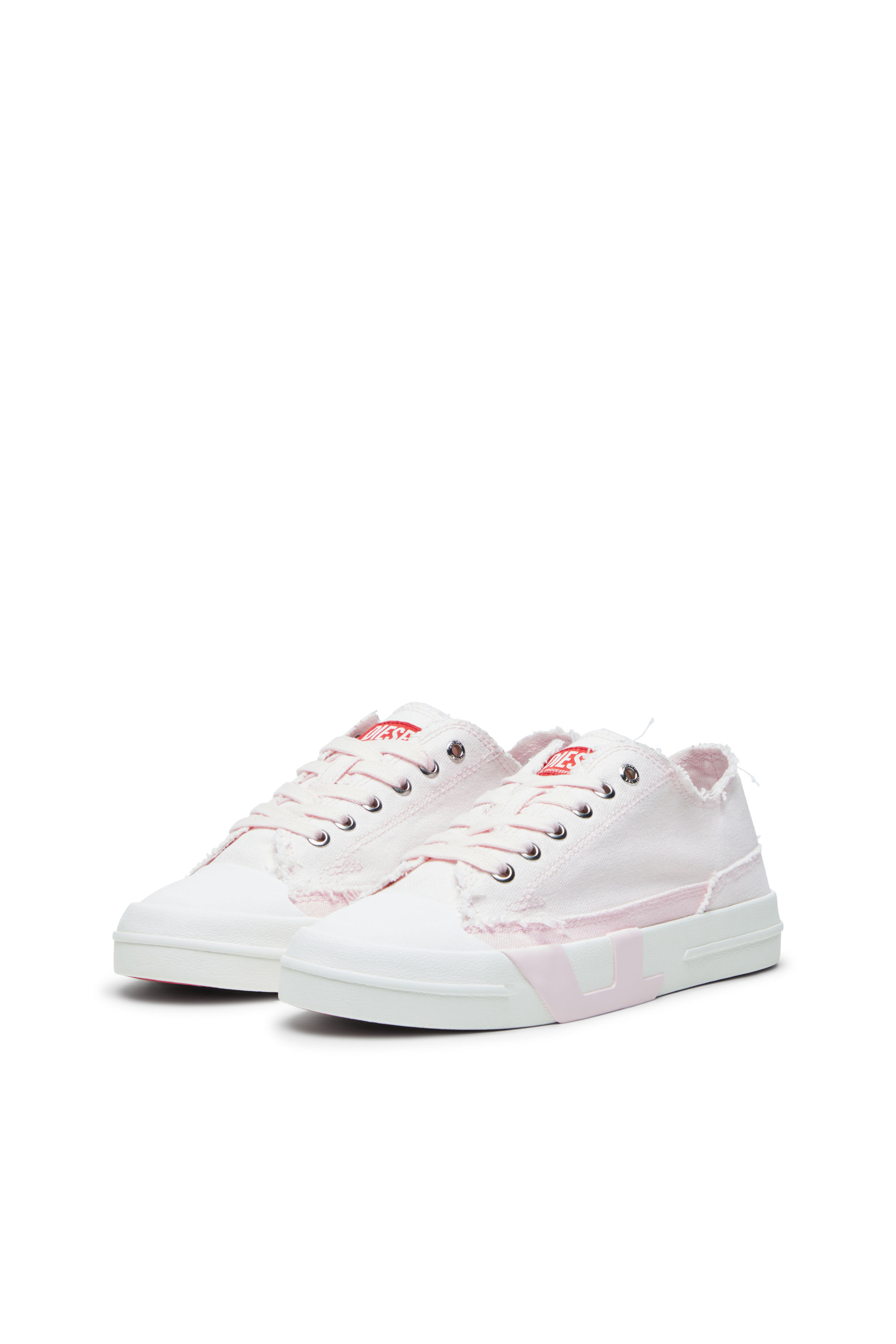 S-D-VERSE LOW W, Rosa/Blanco Diesel - S-D-VERSE LOW W, S-D-Verse-Deportivas de lona deshilachada Mujer in Multicolor - 8