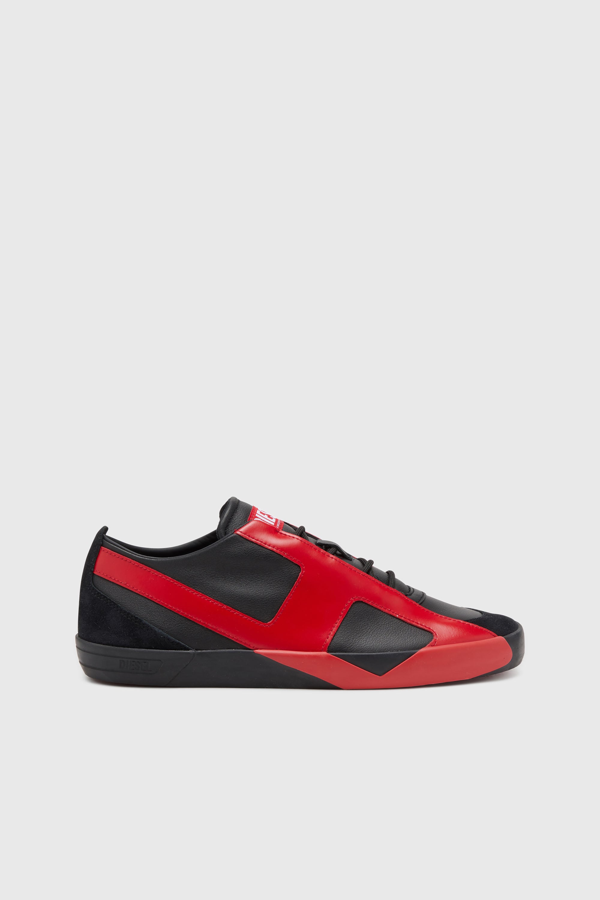 Diesel - S-SLANTE-D LOW, S-Slante-D-Zapatillas de ante y cuero con logotipo D Hombre in Multicolor - 1