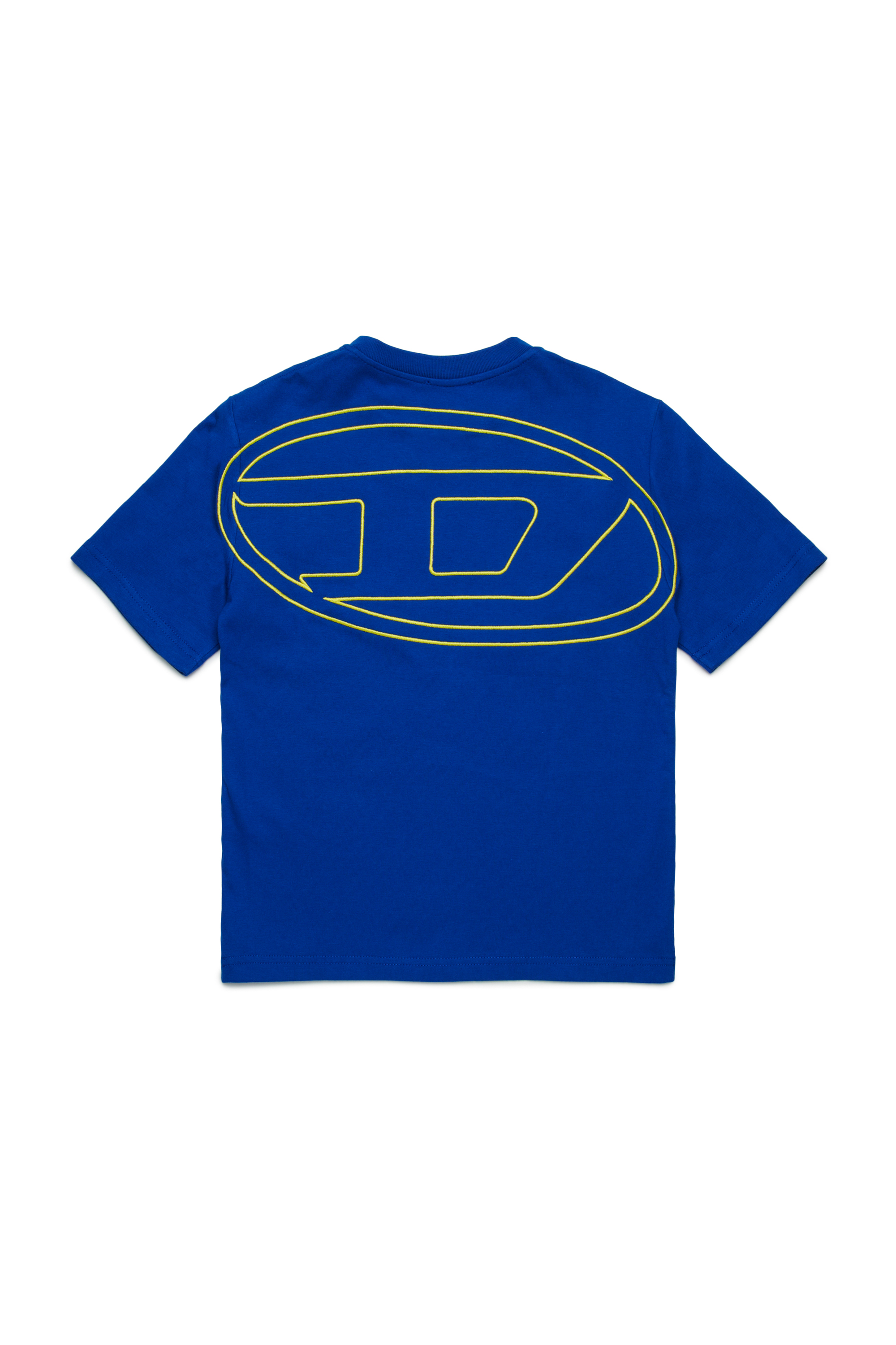Diesel - TBOGGYMEGOVALD OVER, Camiseta con bordado Oval D mega Hombre in Azul marino - 2