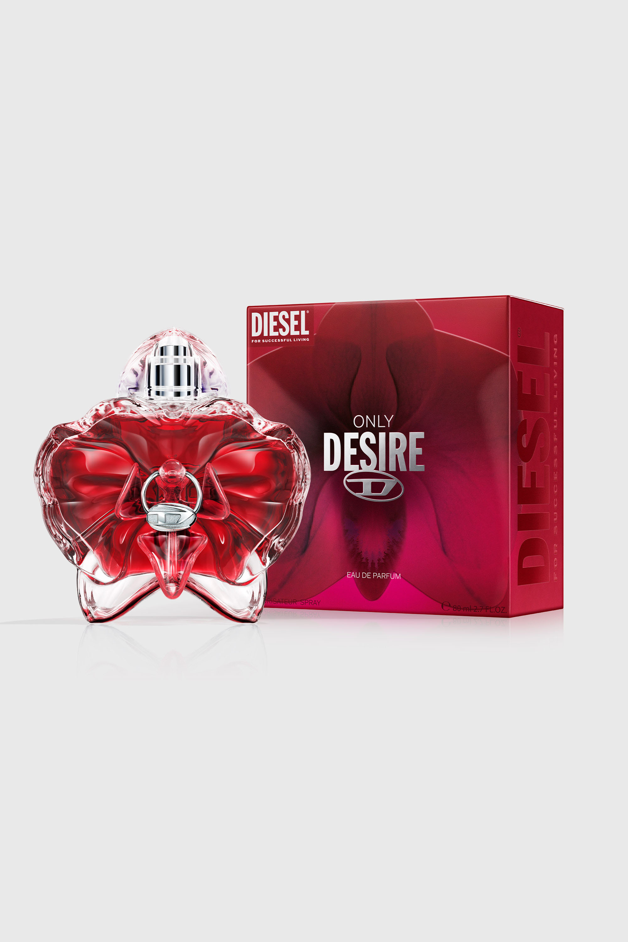Diesel - DIESEL ONLY DESIRE EDP 80ML LF794400, Only Desire 80ml, Eau De Parfum Mujer in Rojo - 2