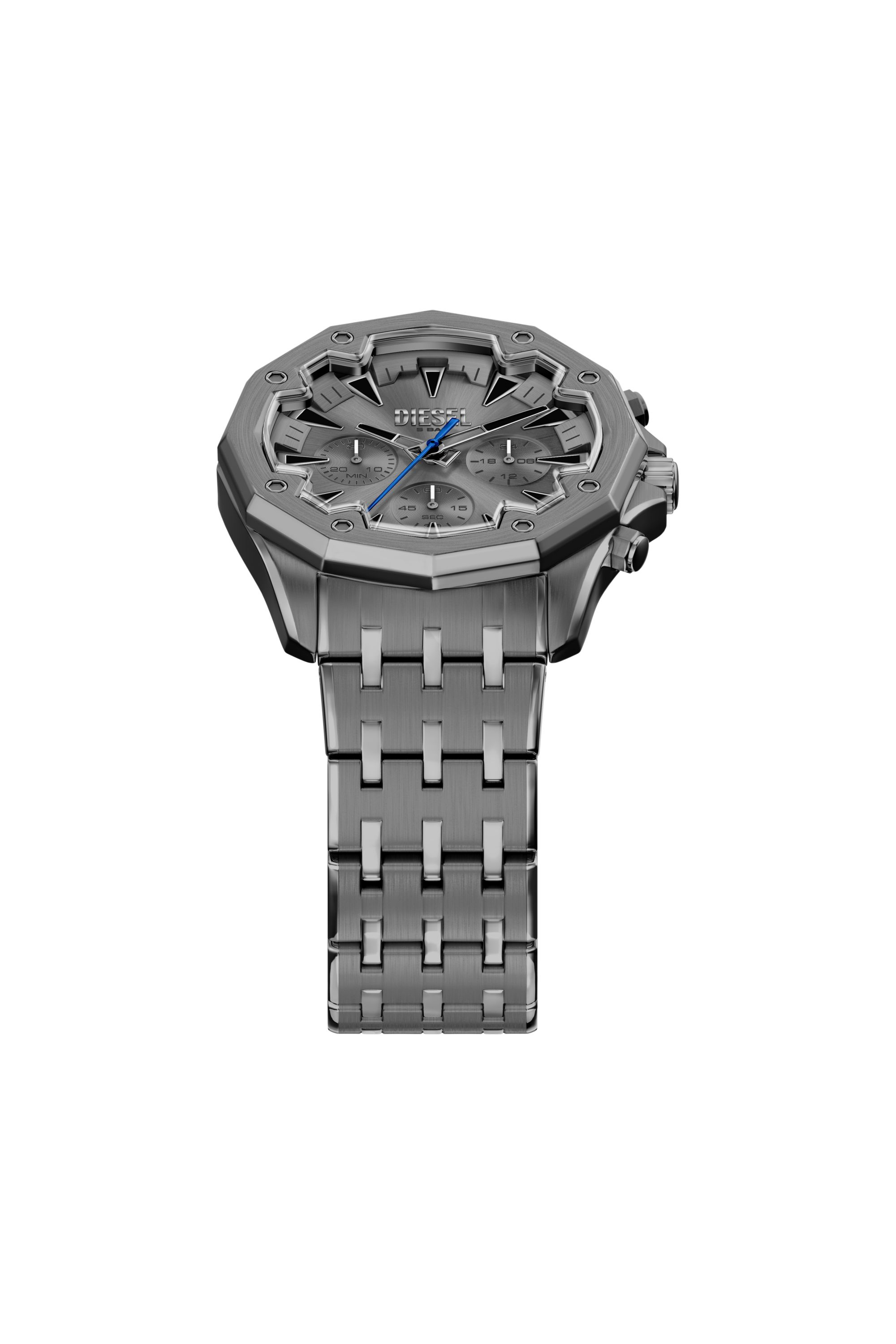 Diesel - DZ4708 WATCH, Reloj Stinger de acero inoxidable color gunmetal Hombre in Gris - 4