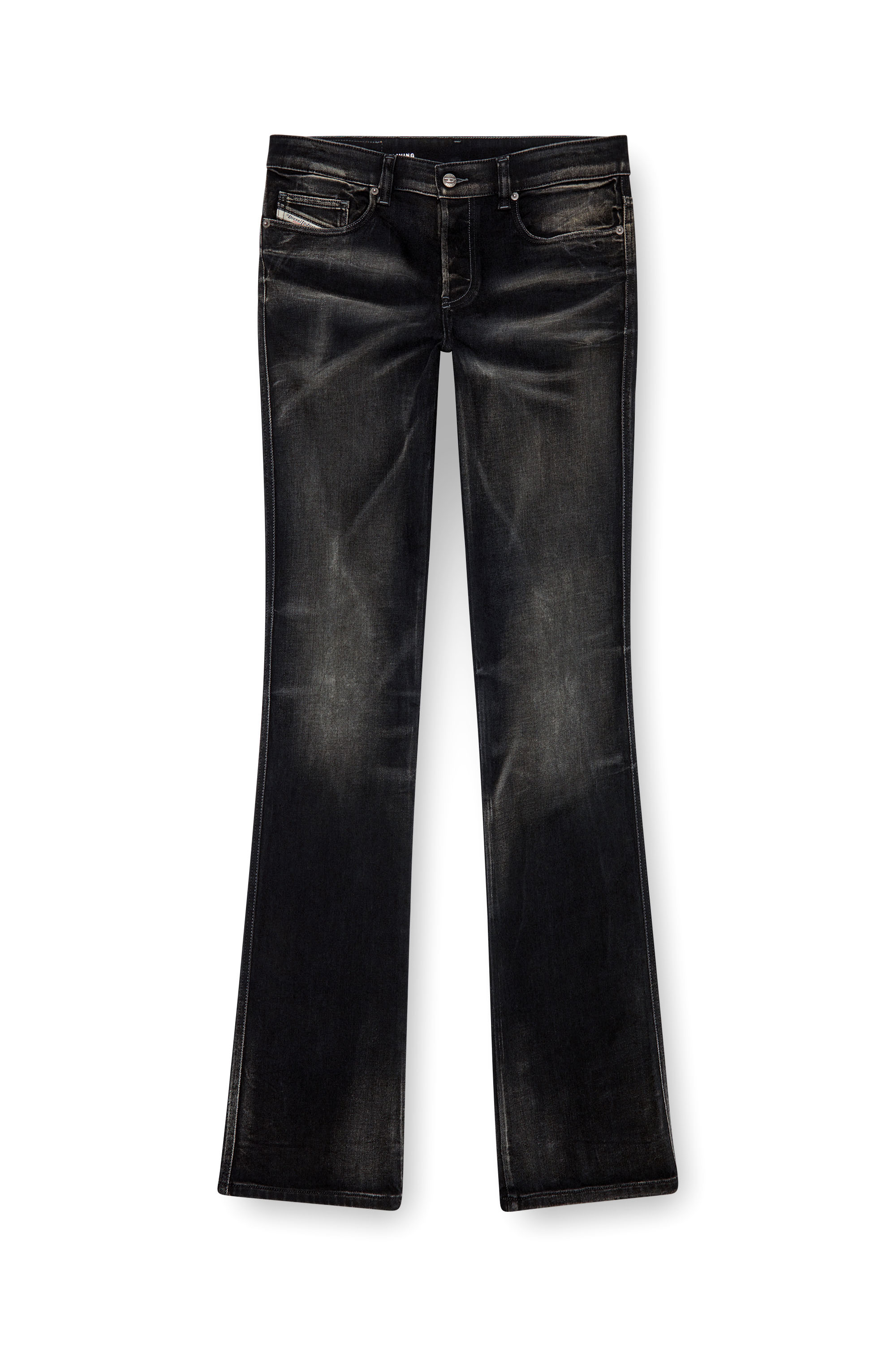 Diesel - Hombre Bootcut Jeans 1998 D-Buck 09J53, Negro/Gris oscuro - Image 5