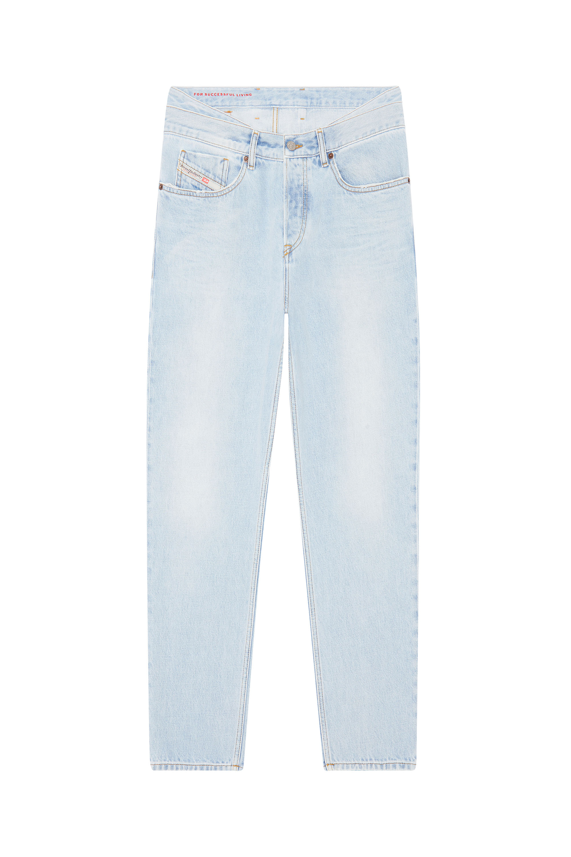 Diesel - 2005 D-FINING 007C7 Tapered Jeans, Azul Claro - Image 6