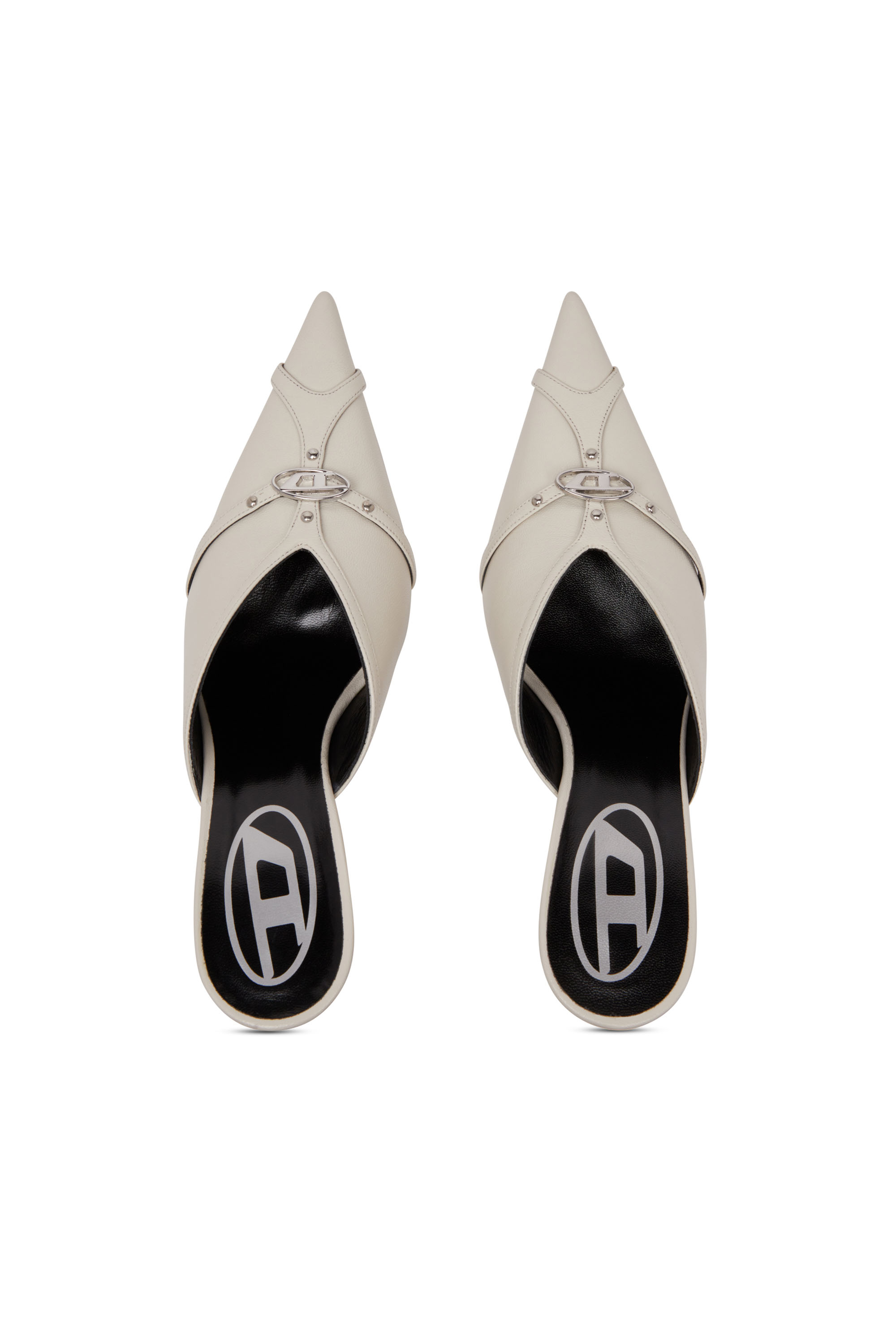 Diesel - D-ELECTRA ML, D-Electra ML - Zapatos destalonados con tac&oacute;n y parte superior con armaz&oacute;n Mujer in ToBeDefined - 5