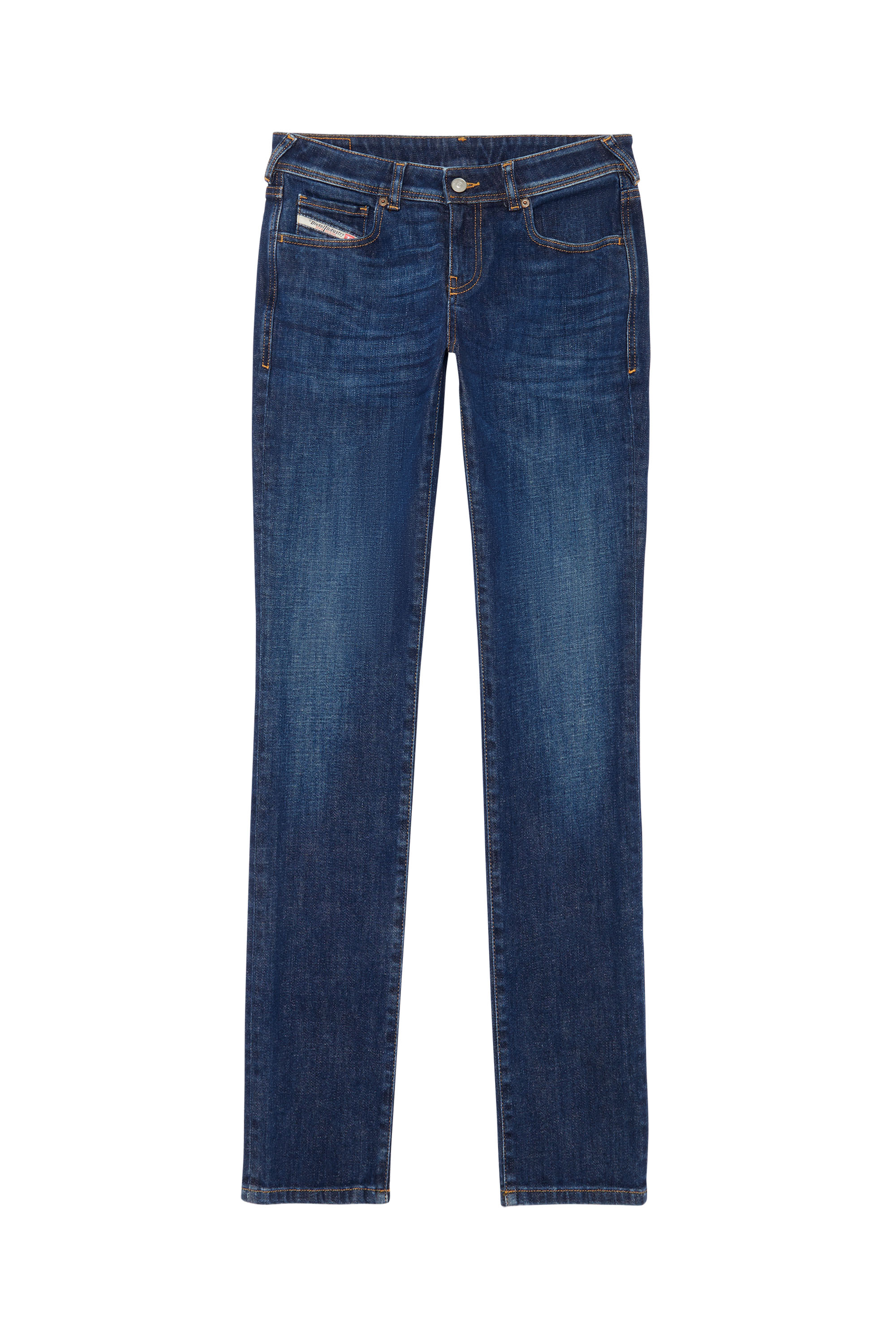 Diesel - 2002 09B90 Straight Jeans, Azul Oscuro - Image 6