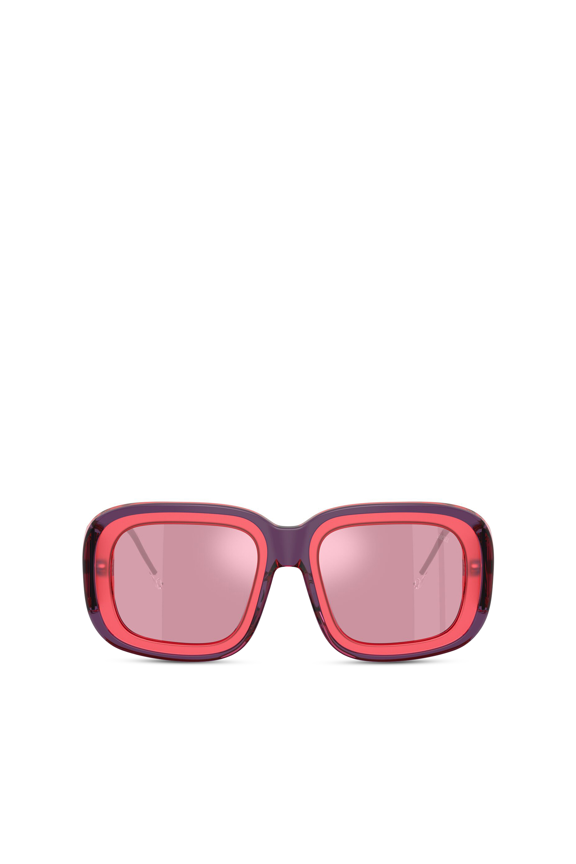 Diesel - 0DL2015U, Unisex's Square sunglasses in Pink - 2