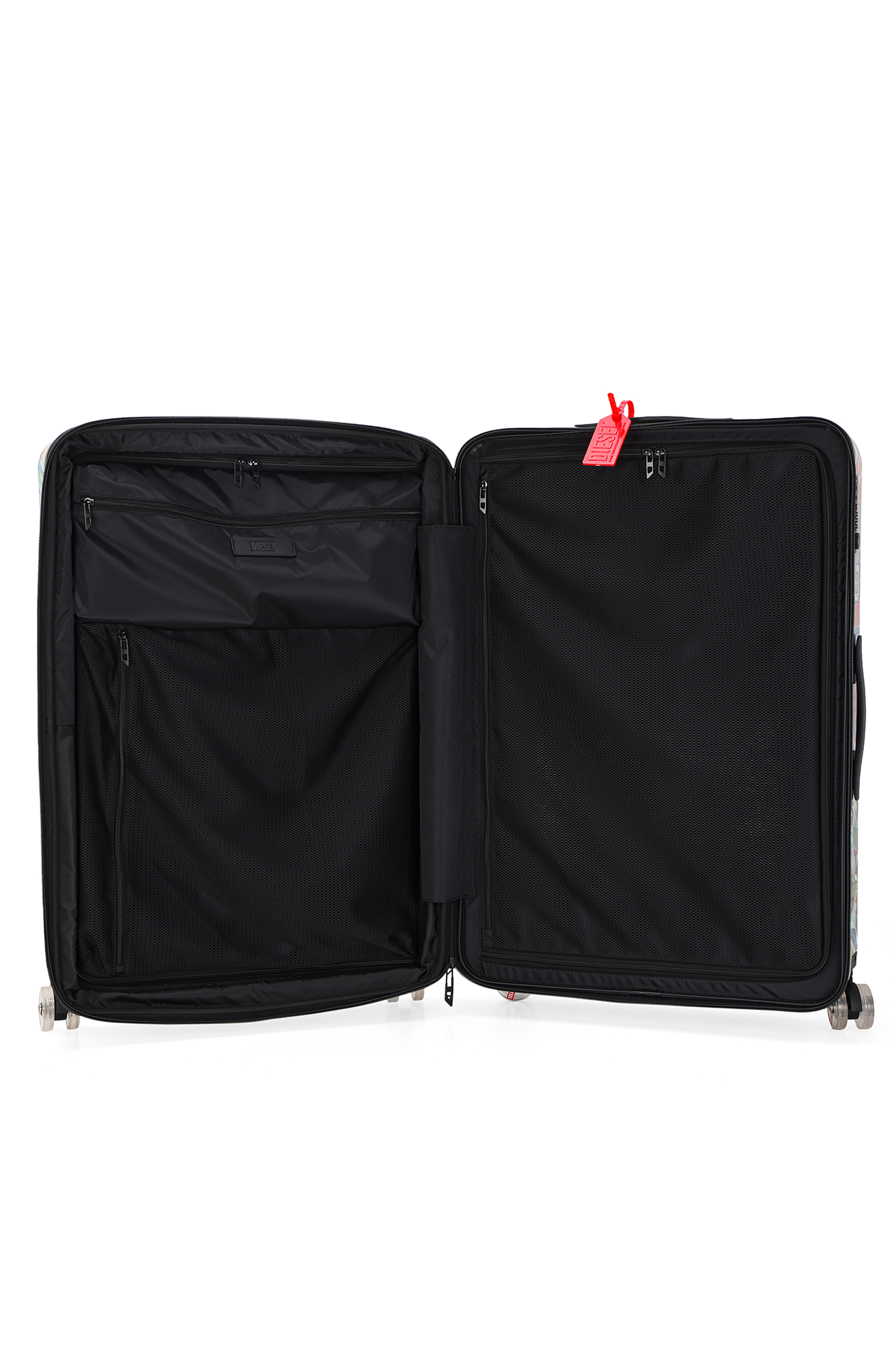 Diesel - DIESEL PC PRINTED TROLLEY-STICKERS- DSL0, Maleta estilo pegatina tama&ntilde;o L Unisex in Multicolor - 4