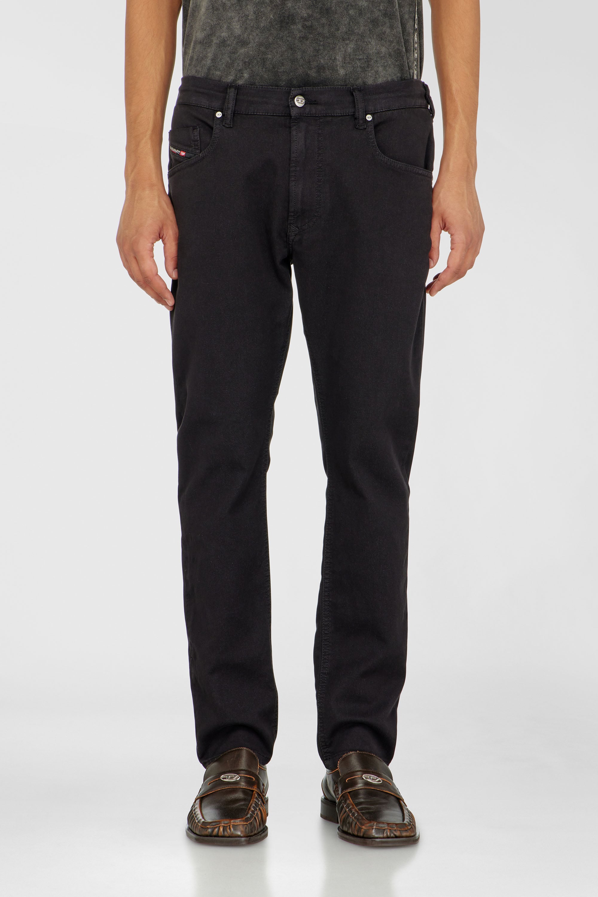 Diesel - Regular 2032 D-Krooley-BW Joggjeans&reg; 068NH Hombre, Negro/Gris oscuro - 1