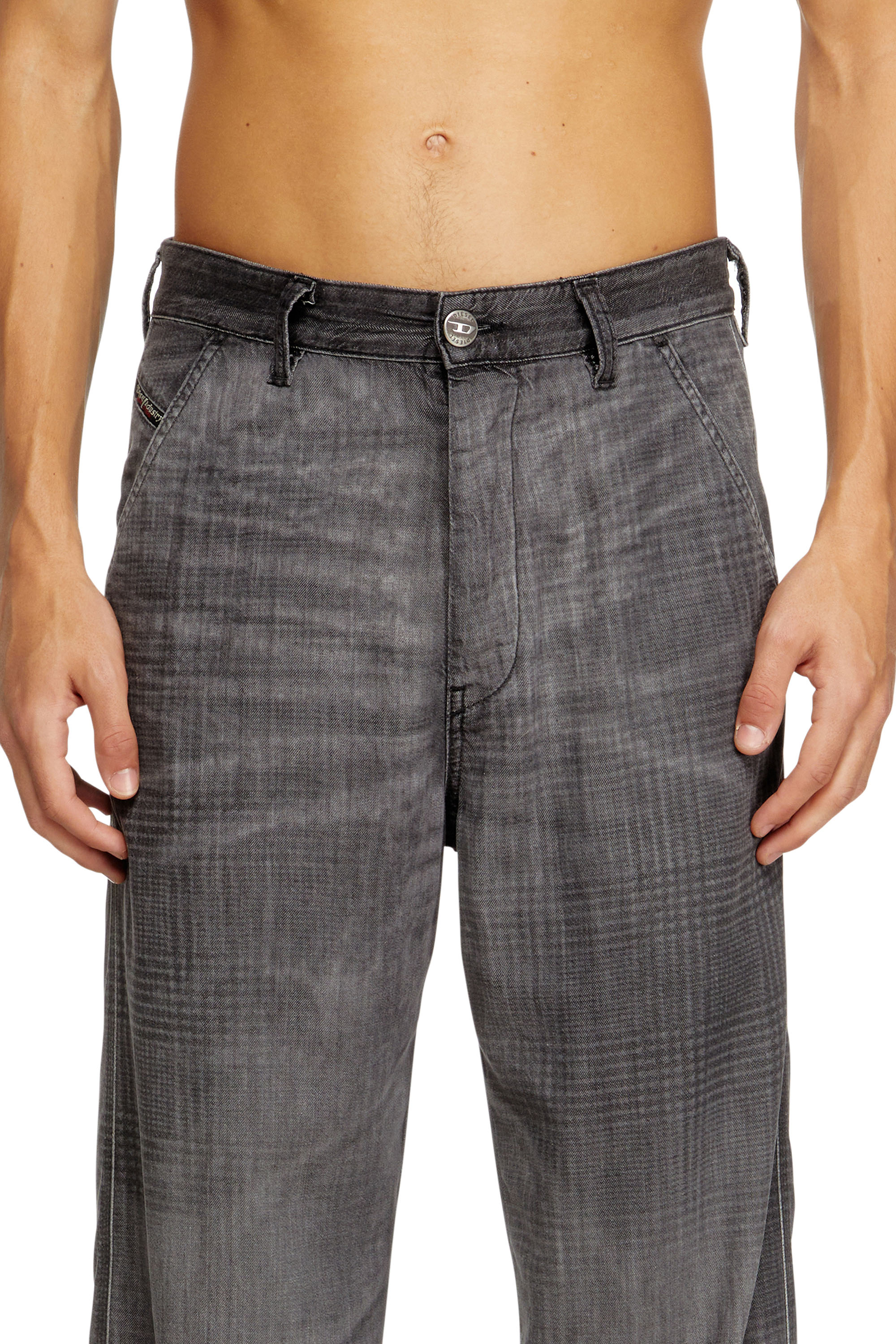 Diesel - Regular Jeans D-Phant-chino 068UJ Unisex, Gris - 4
