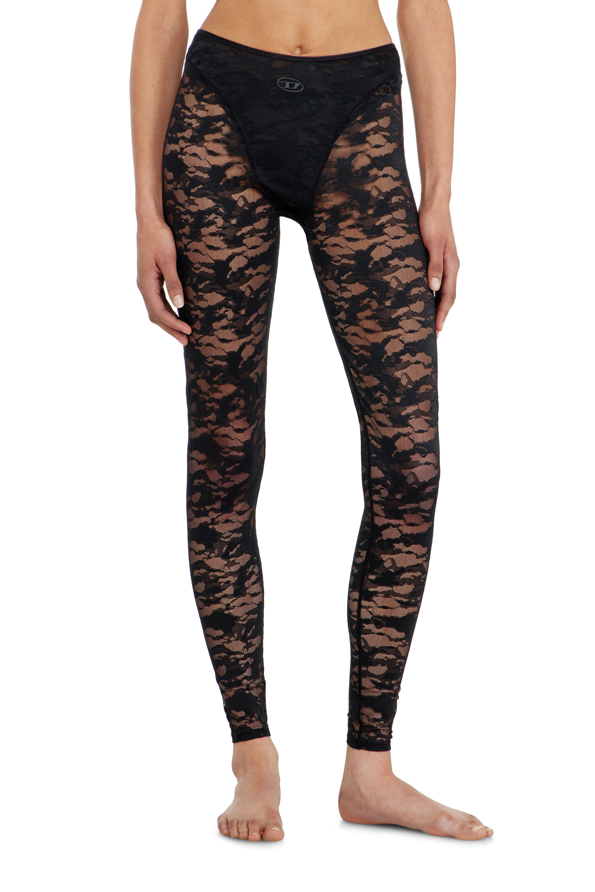 Diesel - HAYLEY-UTLT, Leggings de encaje de nailon camouflage Mujer in ToBeDefined - 2