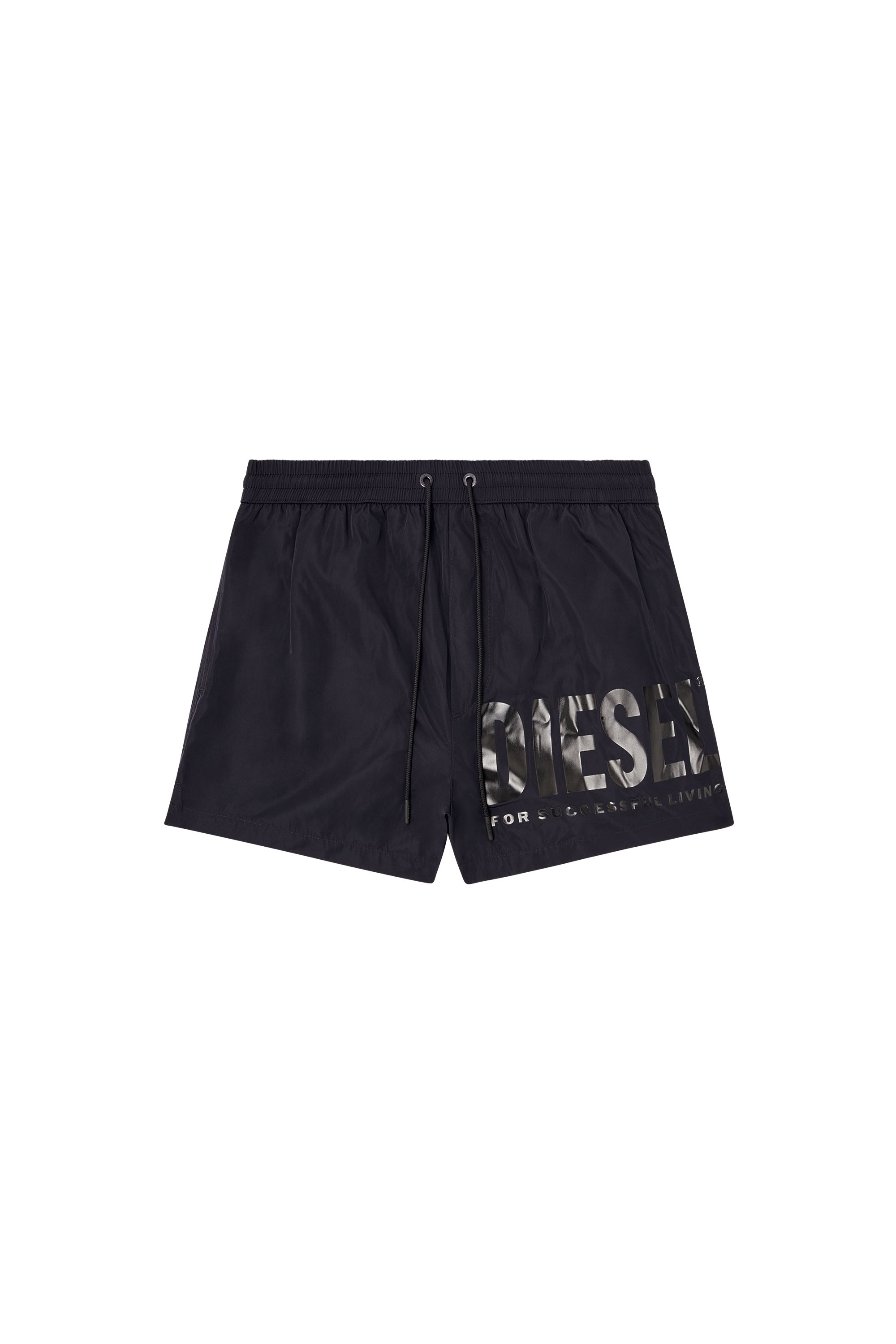 Diesel - MARIO-34-D-CORE, Bañadores con estampado de logotipo Hombre in Negro - 4