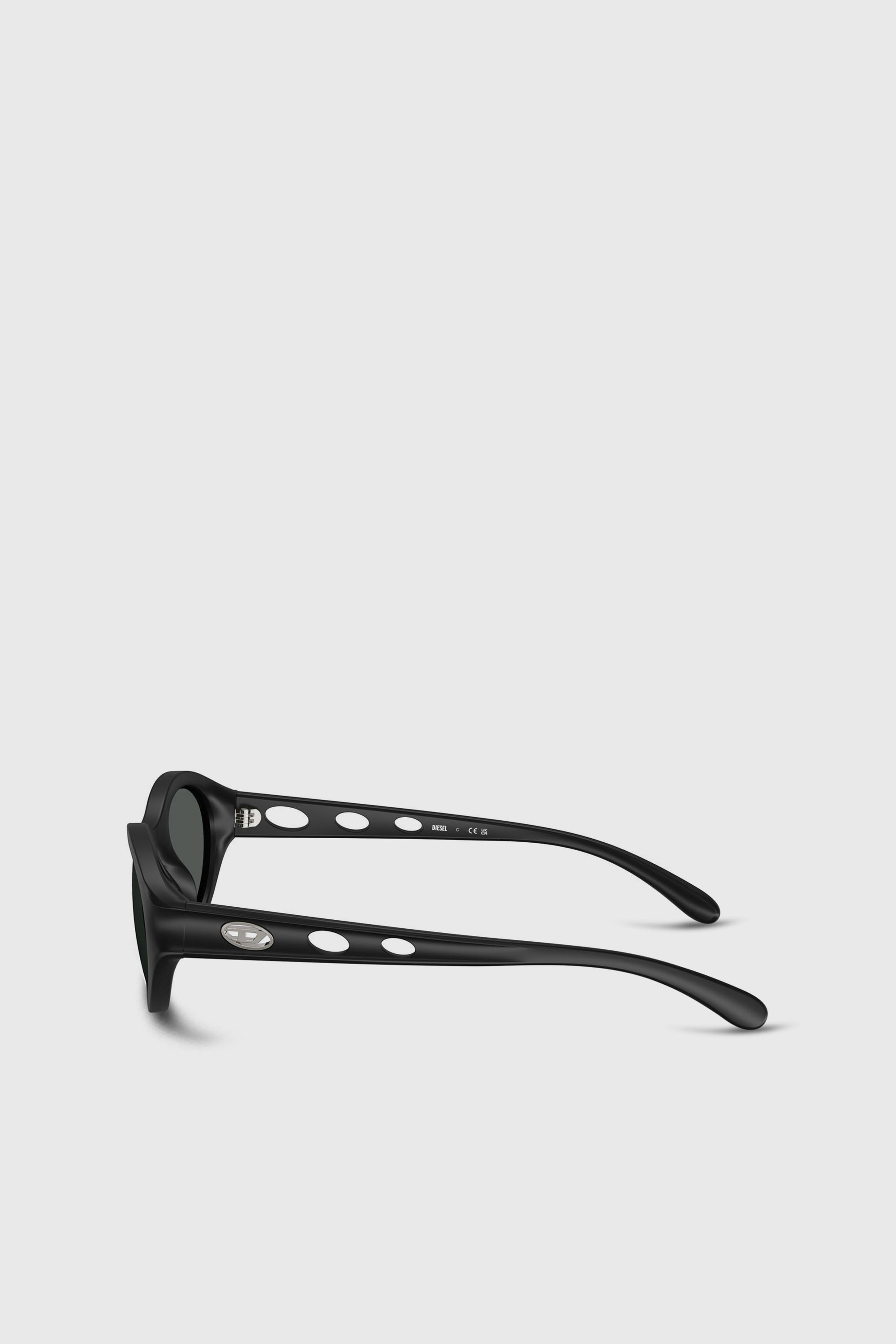 Diesel - 0DL3005U, Gafas ovales Unisex in Negro - 2