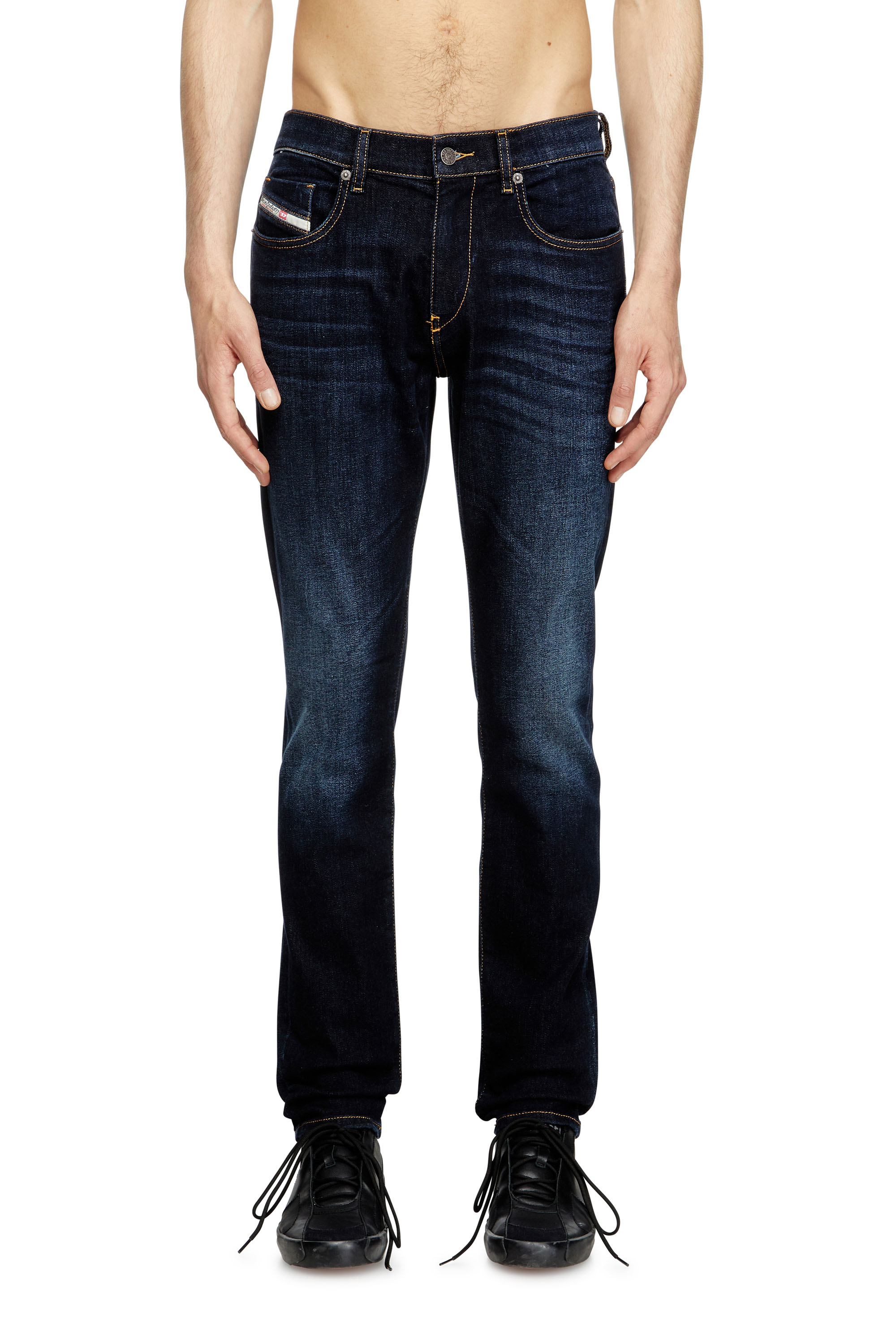 Diesel - Slim Jeans 2019 D-Strukt 009ZS Hombre, Azul Oscuro - 1