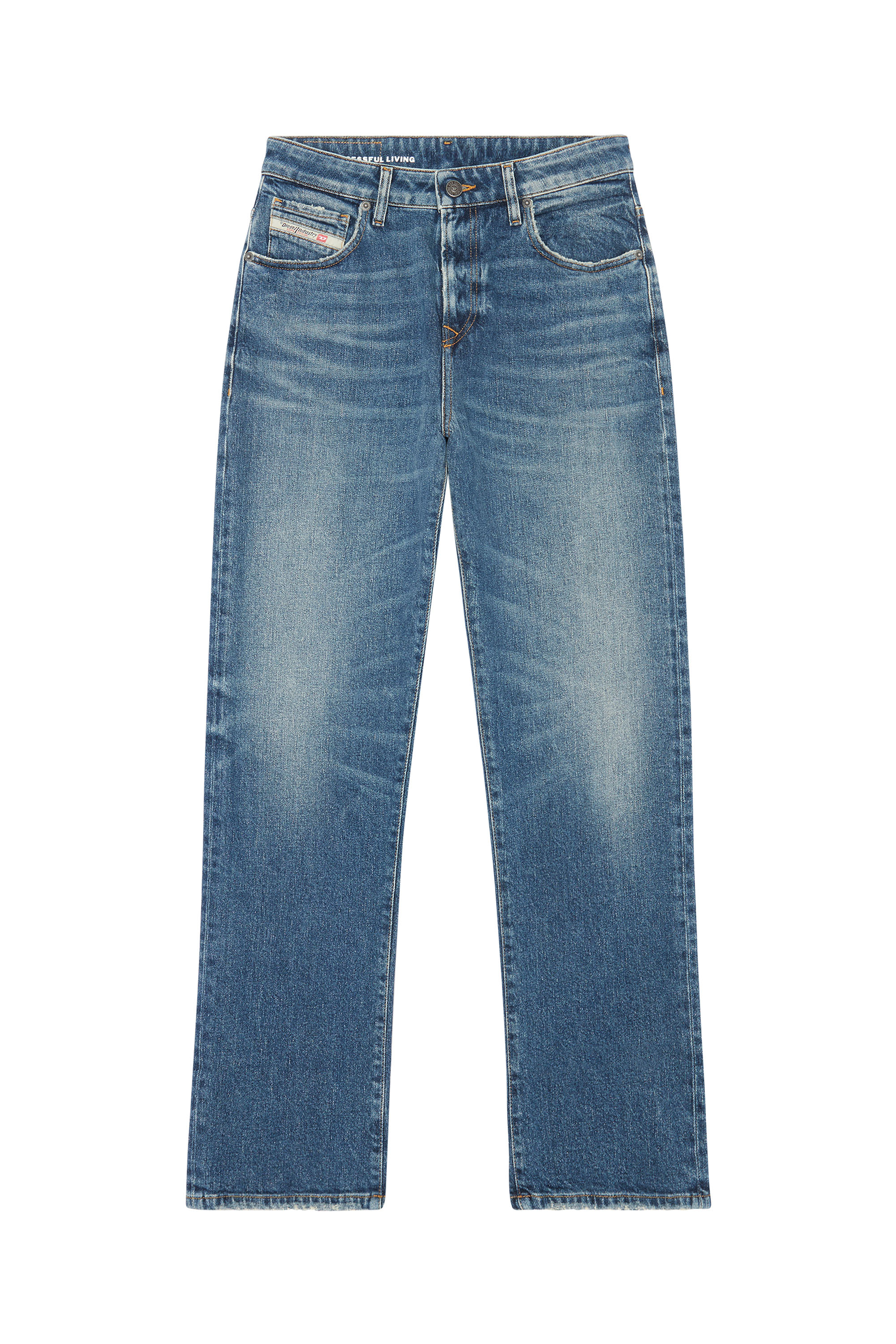 Diesel - 1999 007L1 Straight Jeans, Azul medio - Image 5