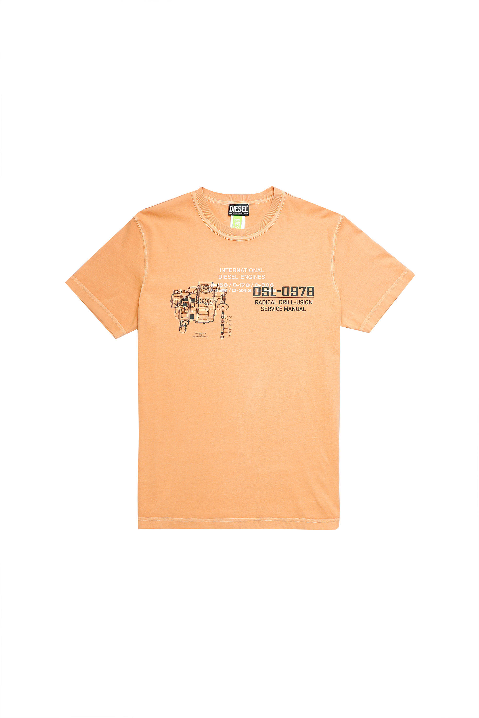 T-DIEBIND-B1, Naranja - Camisetas
