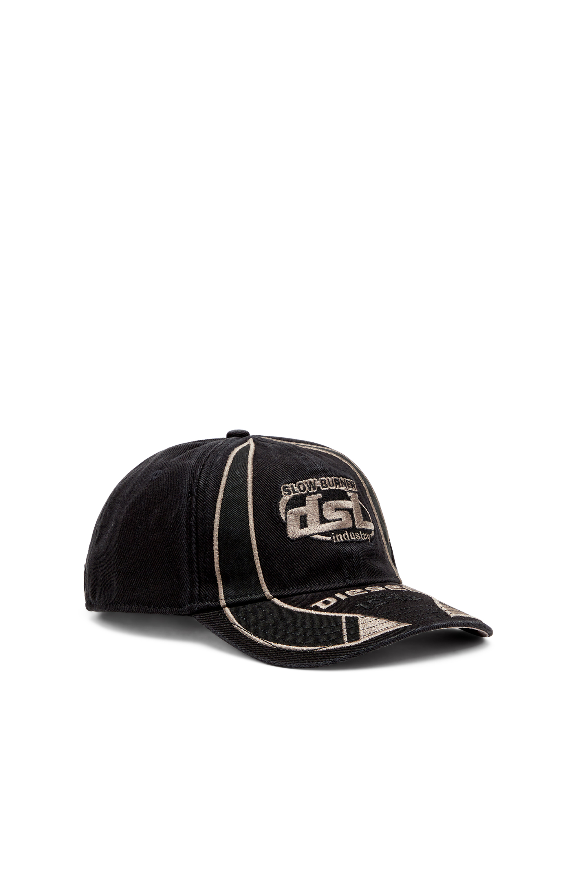 Diesel - C-ARSON, Gorra de béisbol con detalle bordado Hombre in Multicolor - 1