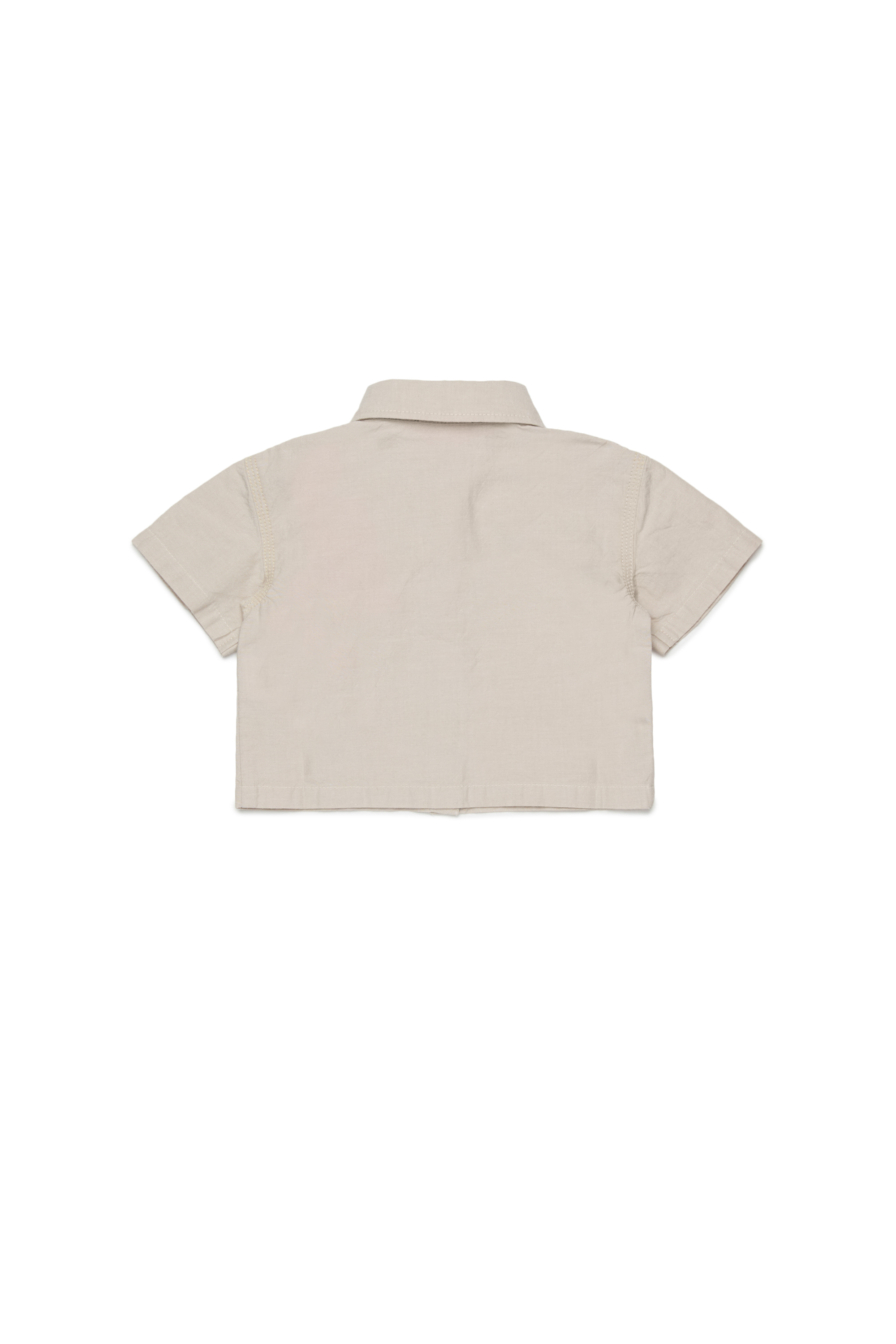 Diesel - COLDYB, Camisa de manga corta con bolsillo con logo Mujer in Blanco - 2