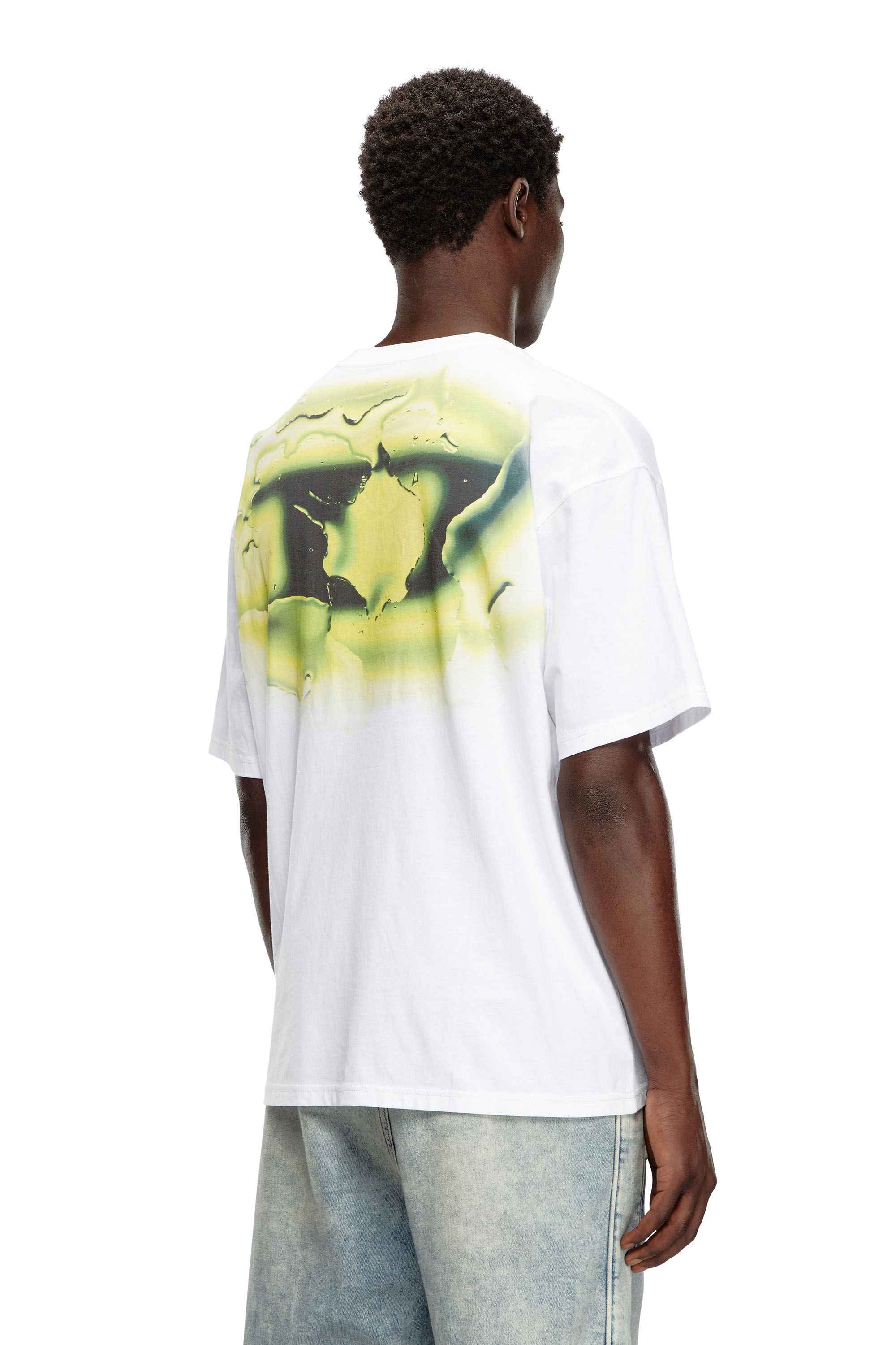 Diesel - T-BOXT-K3, Hombre Camiseta con logotipo con efecto brillante in Blanco - Image 4