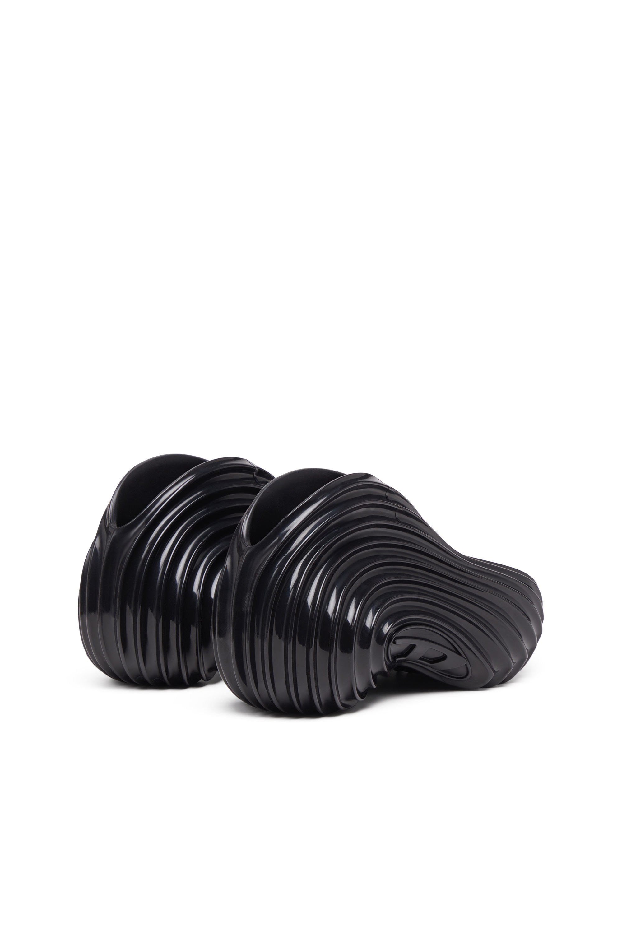 Diesel - MELISSA QUANTUM SNEAKERS X, Zapatilla sin cordones en Melflex® Unisex in Negro - 4