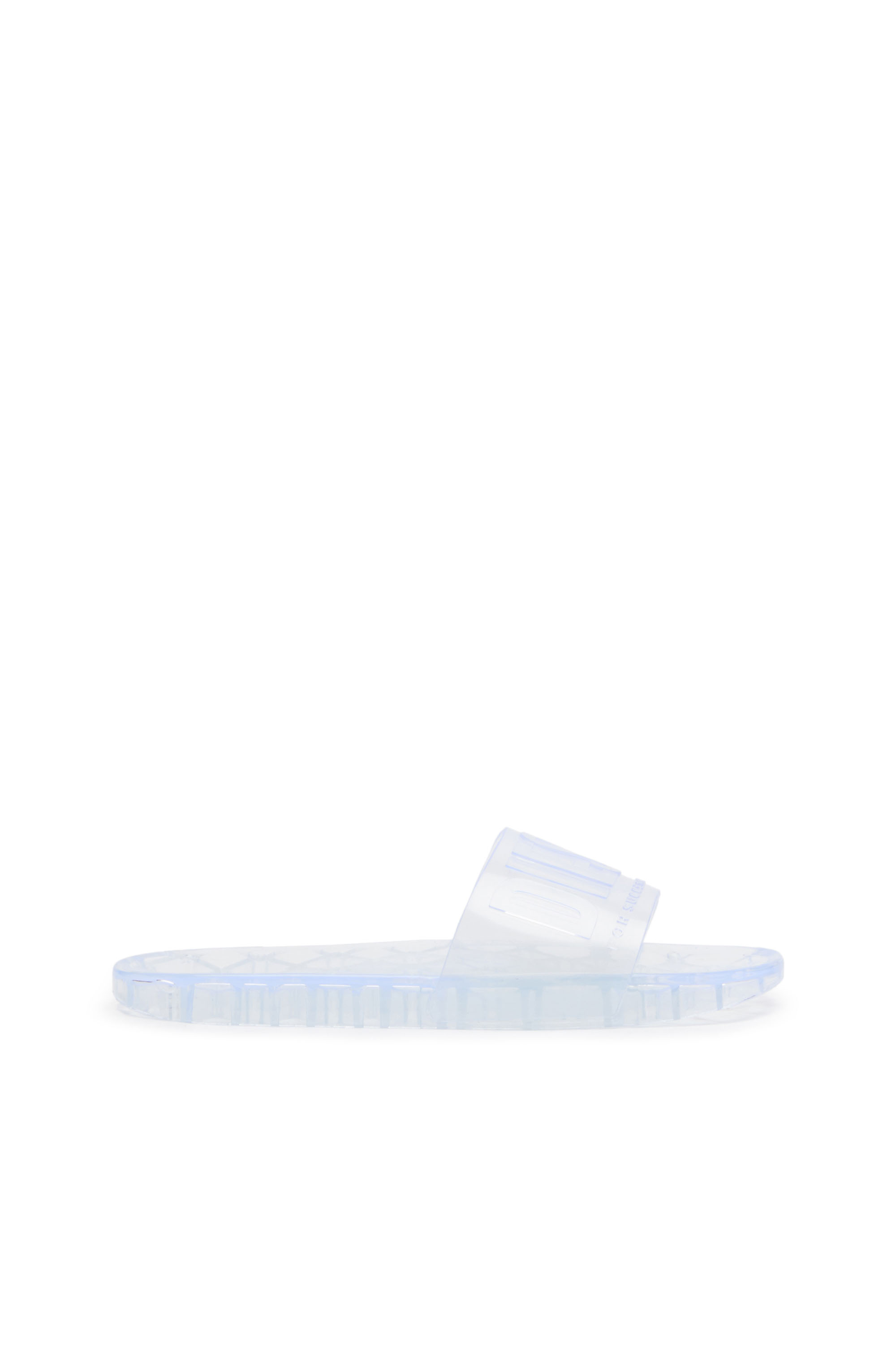 Diesel - SA-KARAIBI GL X, Mujer Sa-Karaibi-Chanclas de PVC transparente in Blanco - Image 1