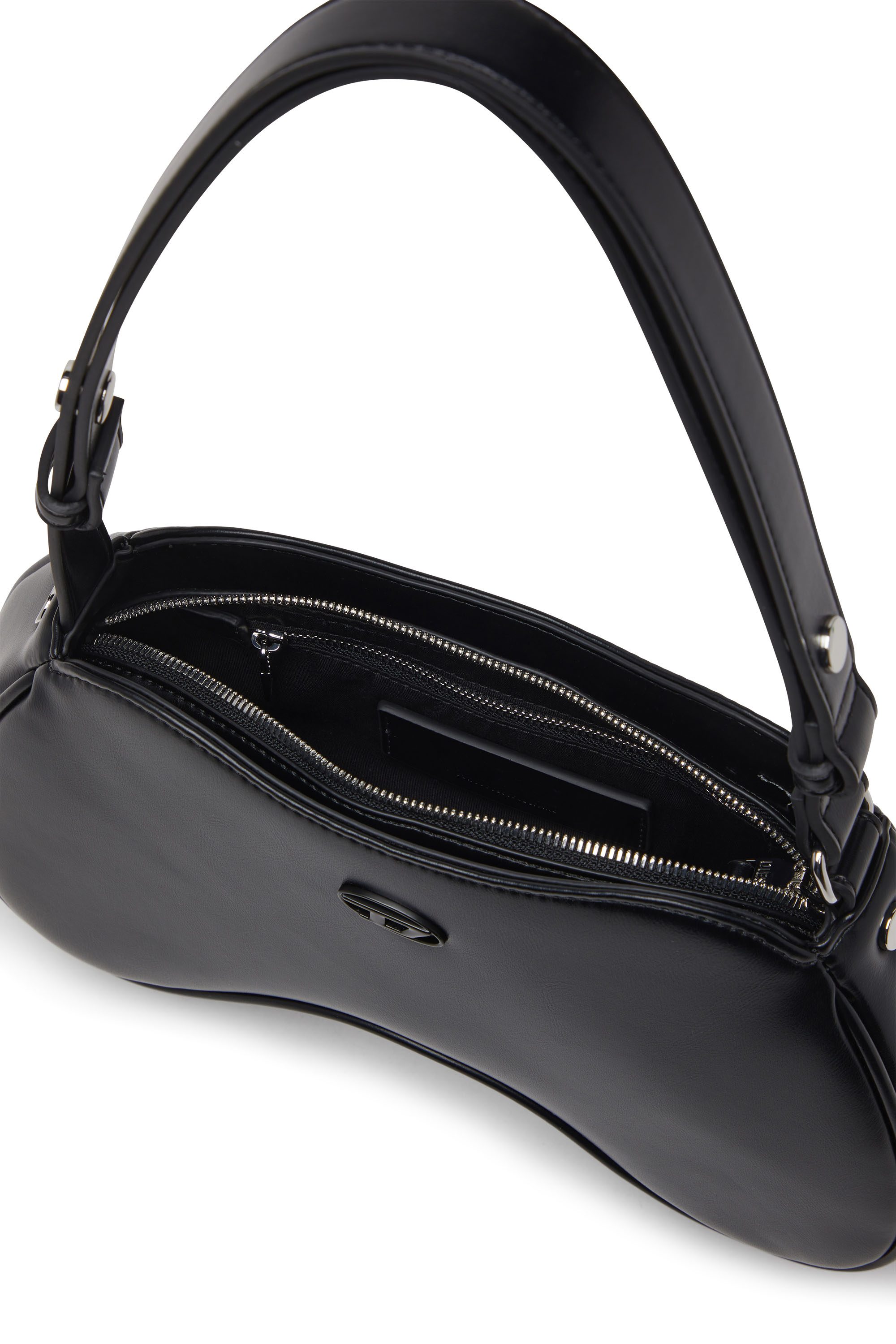 Diesel - PLAY SHOULDER, Play-Bolso de hombro de PU Mujer in Negro - 3