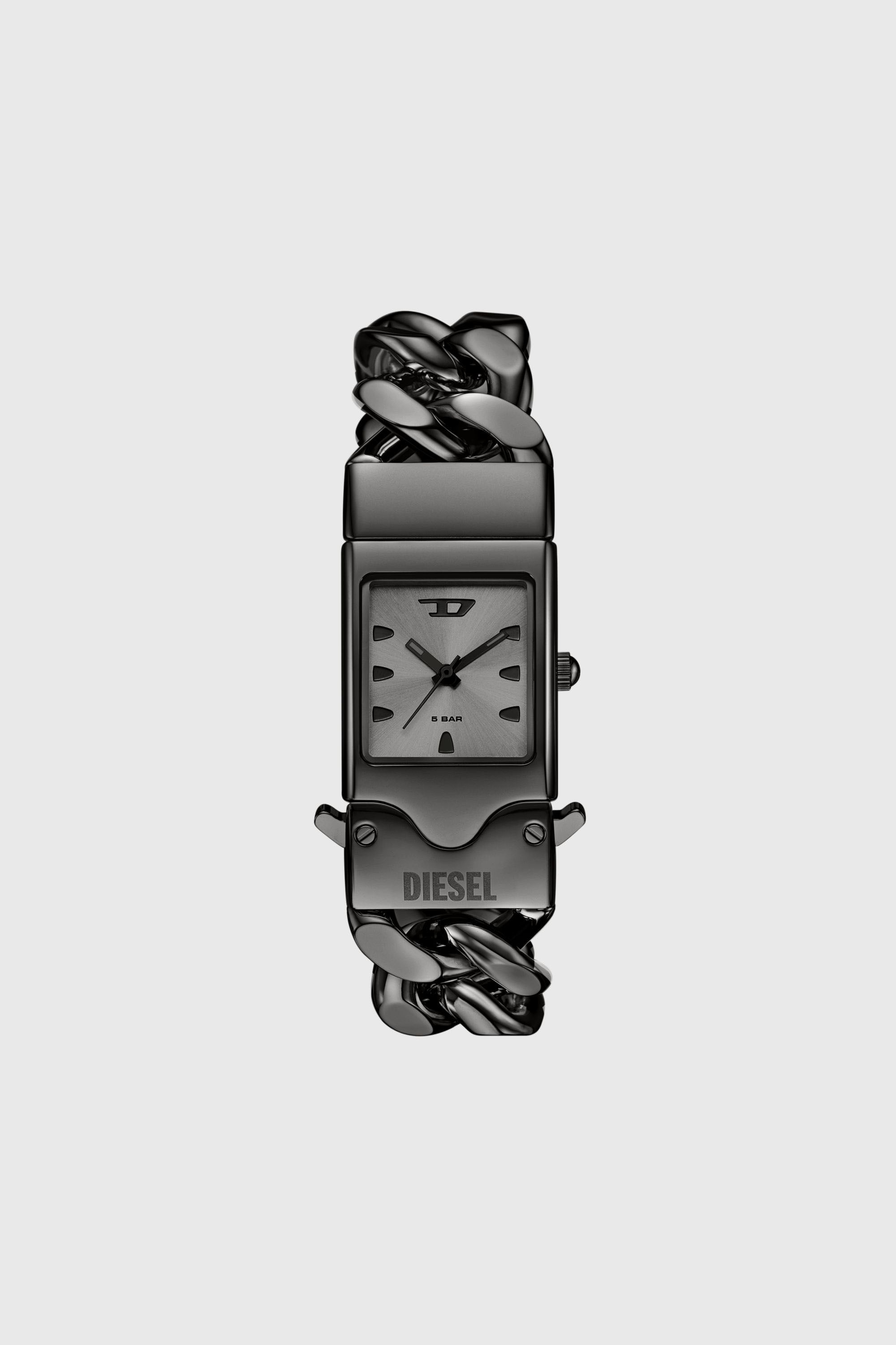 Diesel - DZ2227 WATCH, Reloj Closer en acero inoxidable color plomo Unisex in Gris - 1