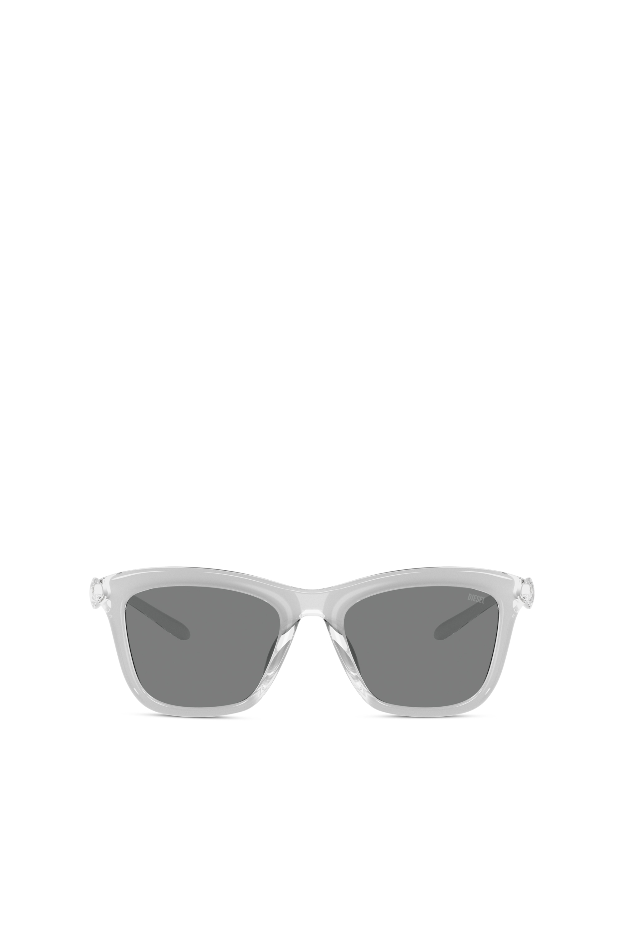 Diesel - 0DL3008U, Unisex's Square sunglasses in Grey - 1