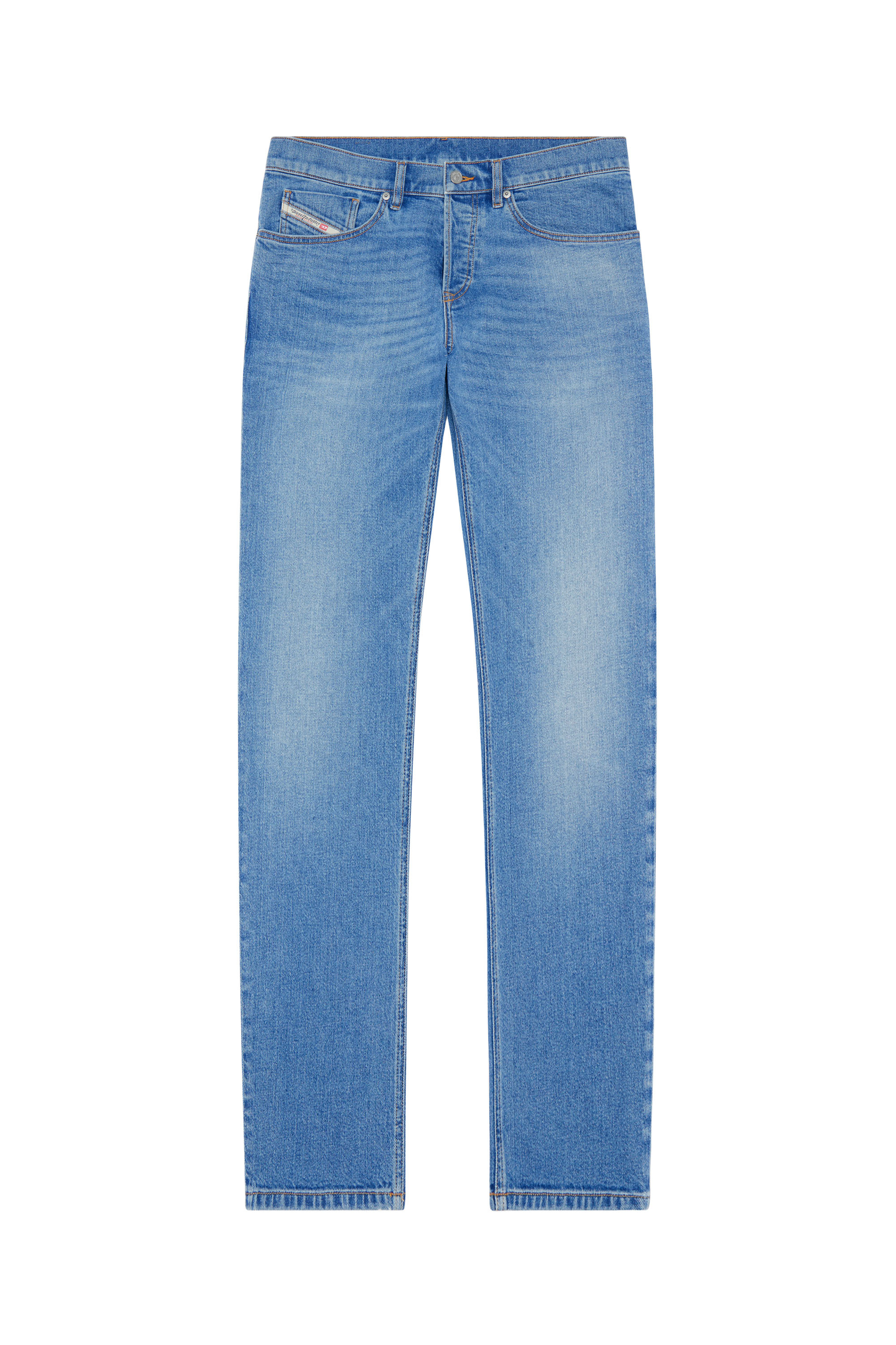Diesel - Tapered Jeans 2023 D-Finitive 0ENAS, Azul Claro - Image 5